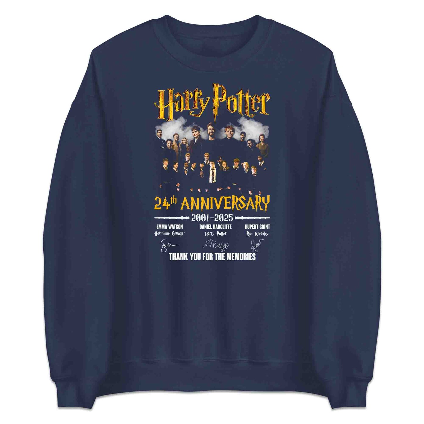 Harry Potter 24th Anniversary T-Shirt, Jumper & Hoodie – Relive the Magic (2001–2025) with Cast Tributes & Wizarding World Style | PRODUCT CODE: HJEWRINA