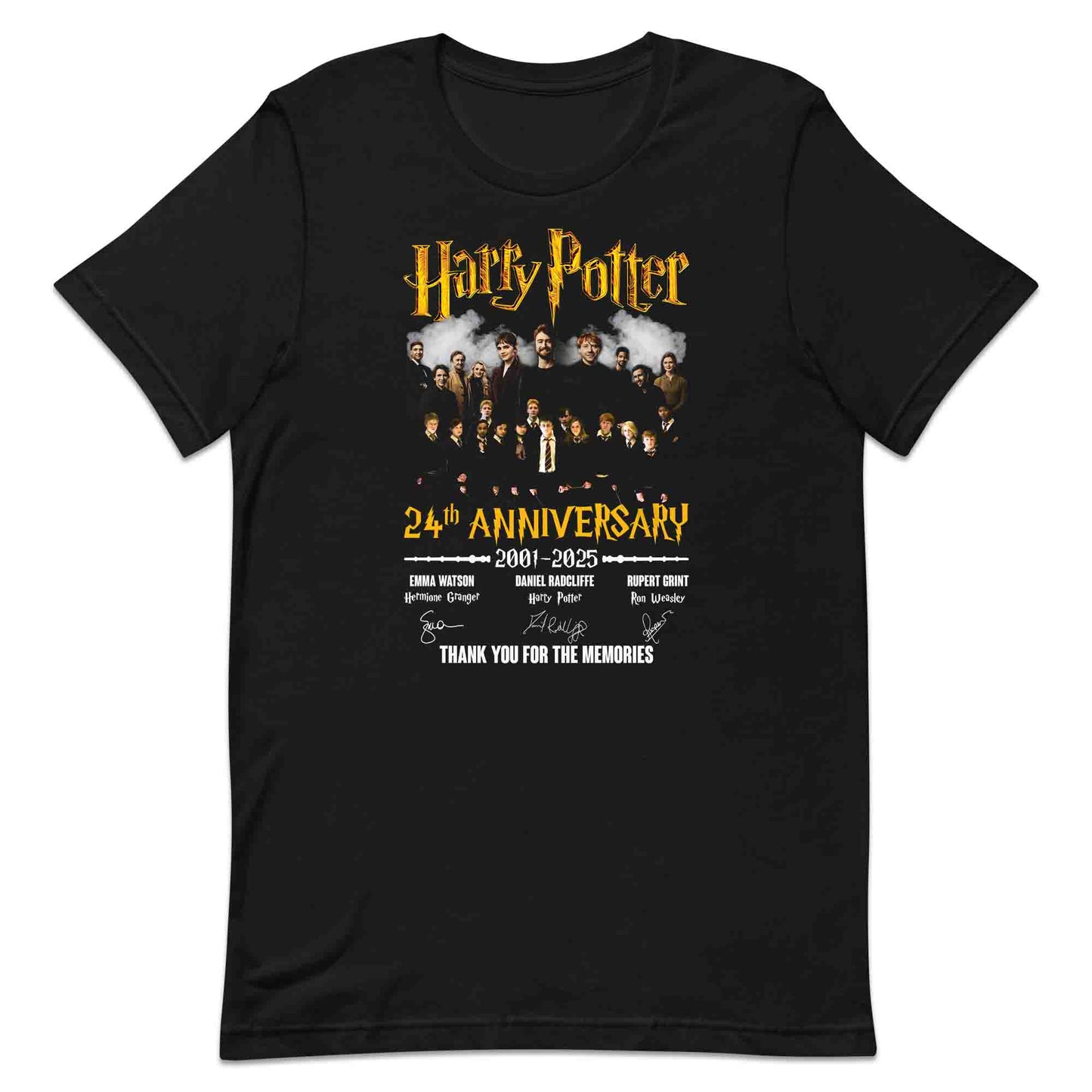 Harry Potter 24th Anniversary T-Shirt, Jumper & Hoodie – Relive the Magic (2001–2025) with Cast Tributes & Wizarding World Style | PRODUCT CODE: HJEWRINA
