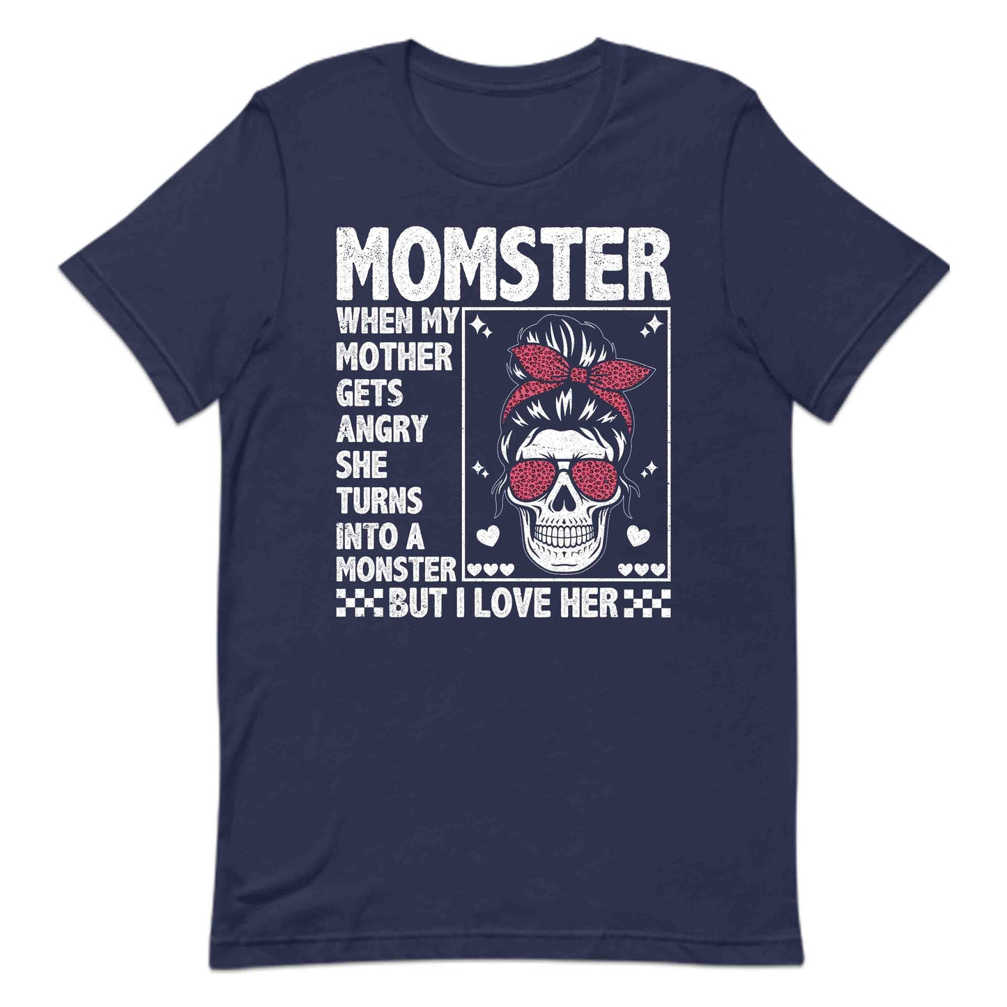 Hilarious Momster Skull Edgy Mother's Day | PRODUCT CODE: HLRCSMOEDYAL