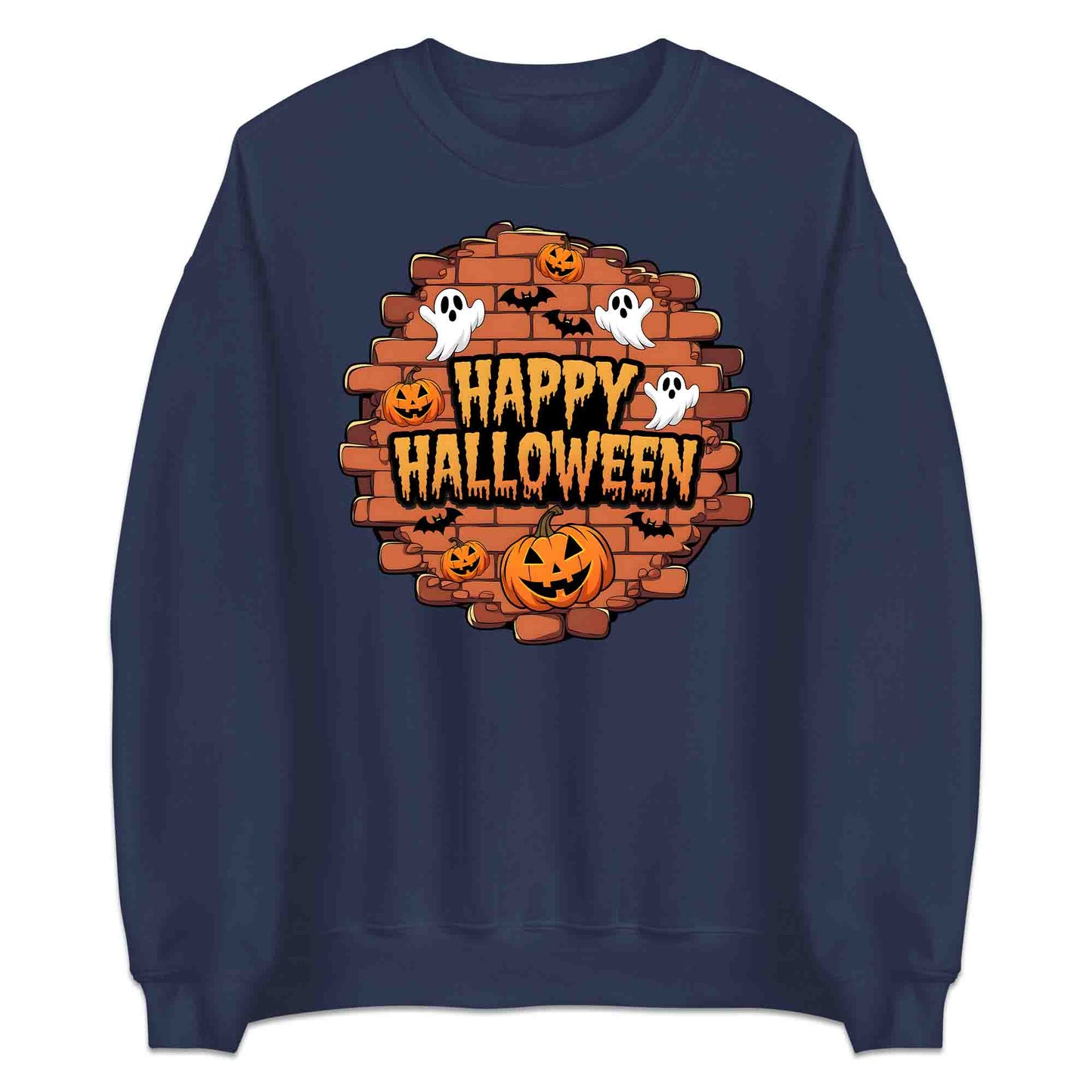 Happy Halloween T-Shirt, Festive Pumpkin Sweatshirt, Trick-or-Treat Hoodie | PRODUCT CODE: HOIQWEB0PL