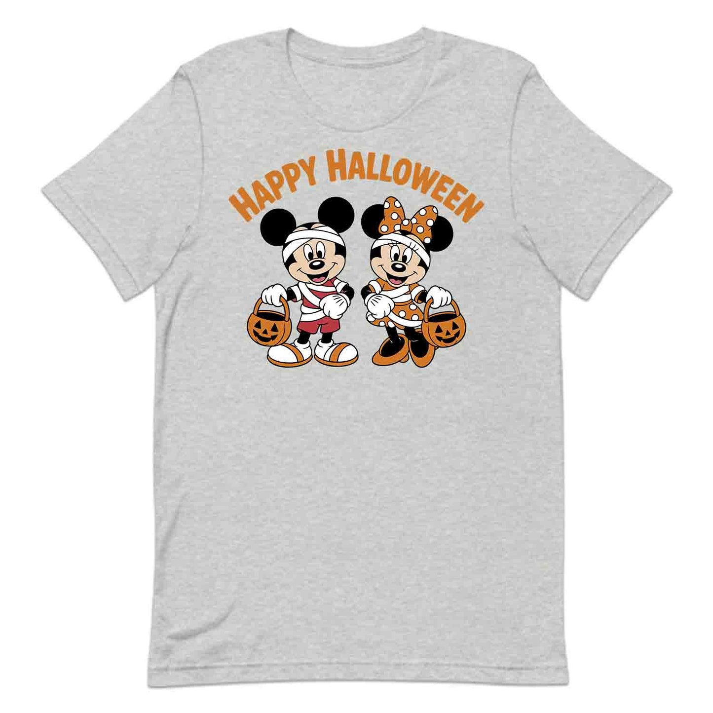 Happy Halloween Mummy Duo T-Shirt, Mickey & Minnie Sweatshirt, Disney Trick-or-Treat Hoodie | PRODUCT CODE: HORQWVDUM