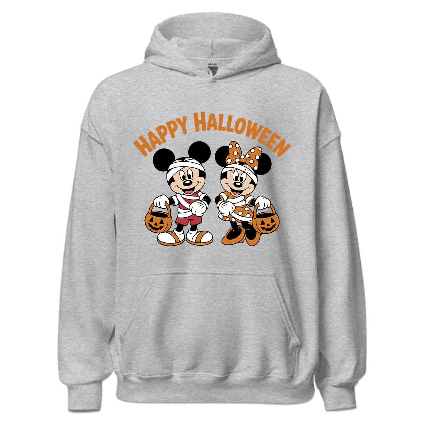 Happy Halloween Mummy Duo T-Shirt, Mickey & Minnie Sweatshirt, Disney Trick-or-Treat Hoodie | PRODUCT CODE: HORQWVDUM