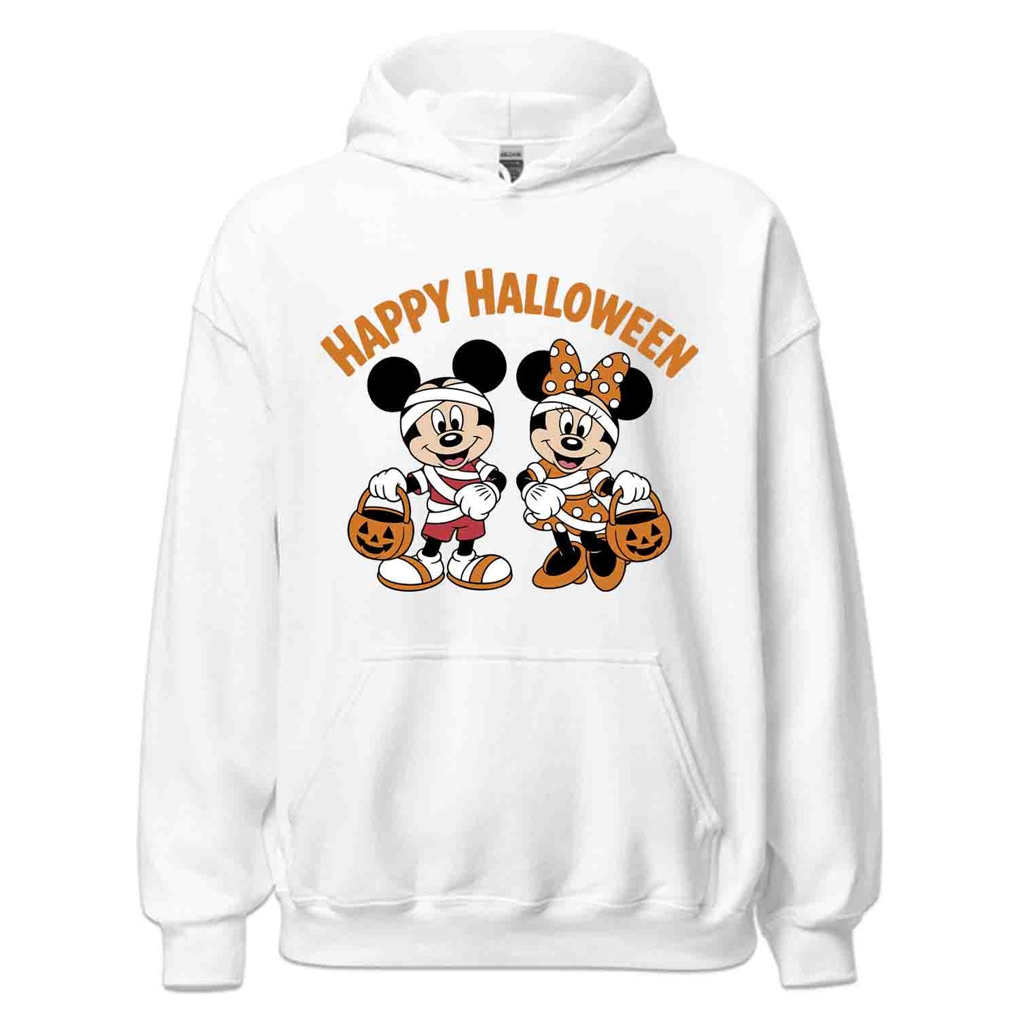 Happy Halloween Mummy Duo T-Shirt, Mickey & Minnie Sweatshirt, Disney Trick-or-Treat Hoodie | PRODUCT CODE: HORQWVDUM