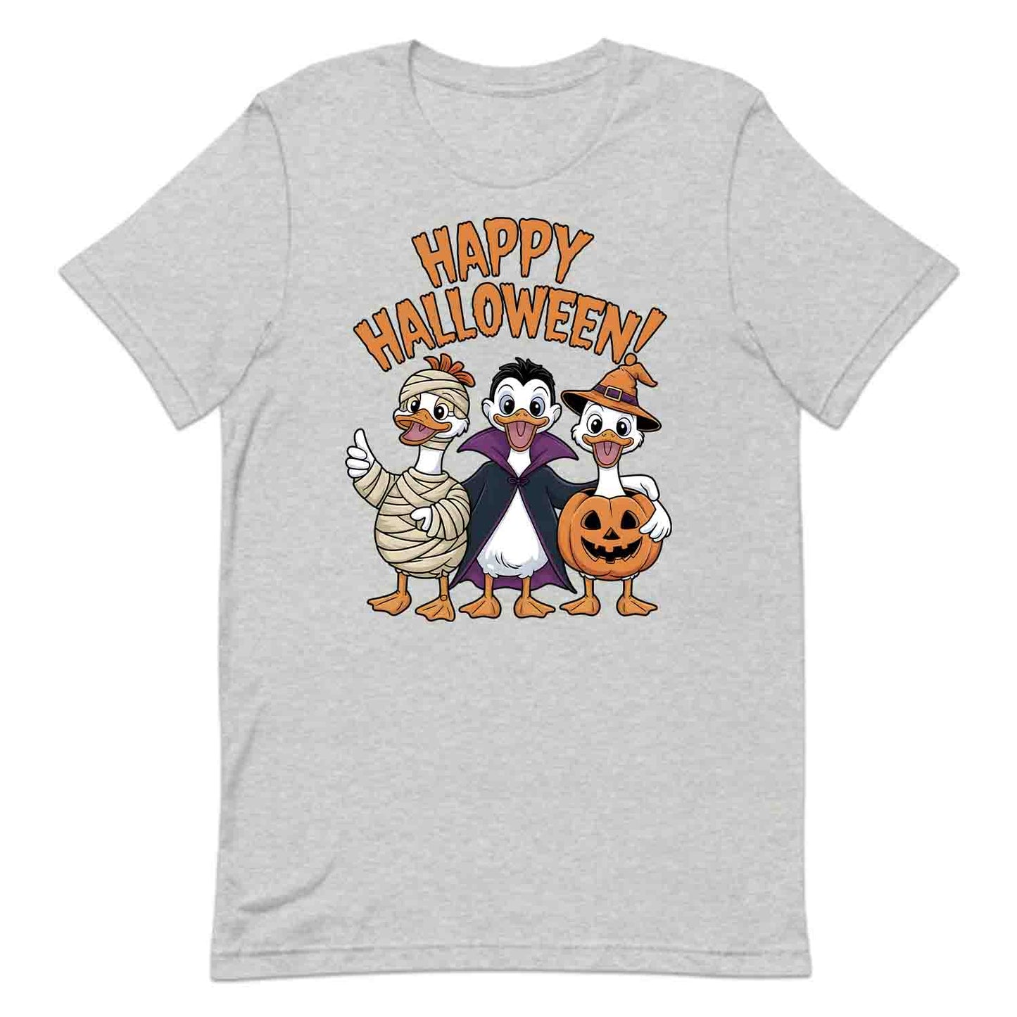 Happy Halloween Duck T-Shirt, Spooky Costume Sweatshirt, Pumpkin Vampire Hoodie | PRODUCT CODE: HOTJDSKCY