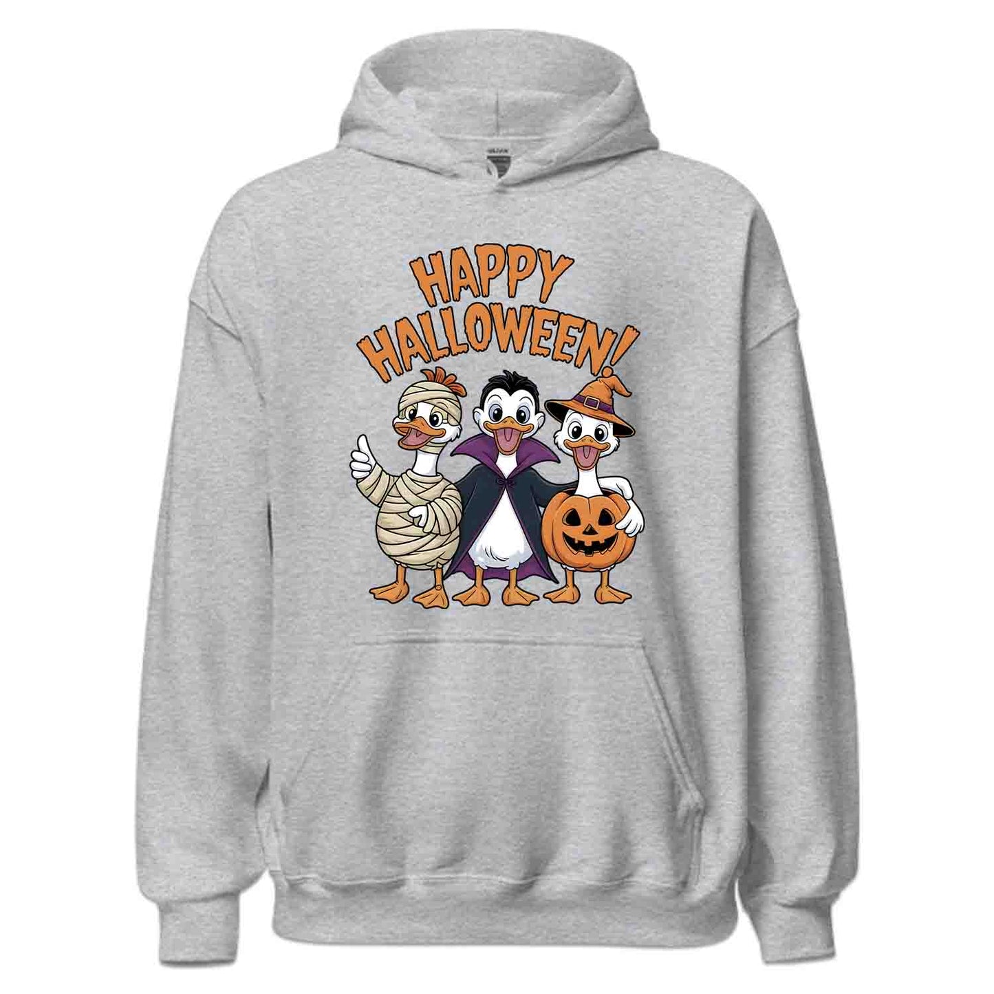 Happy Halloween Duck T-Shirt, Spooky Costume Sweatshirt, Pumpkin Vampire Hoodie | PRODUCT CODE: HOTJDSKCY