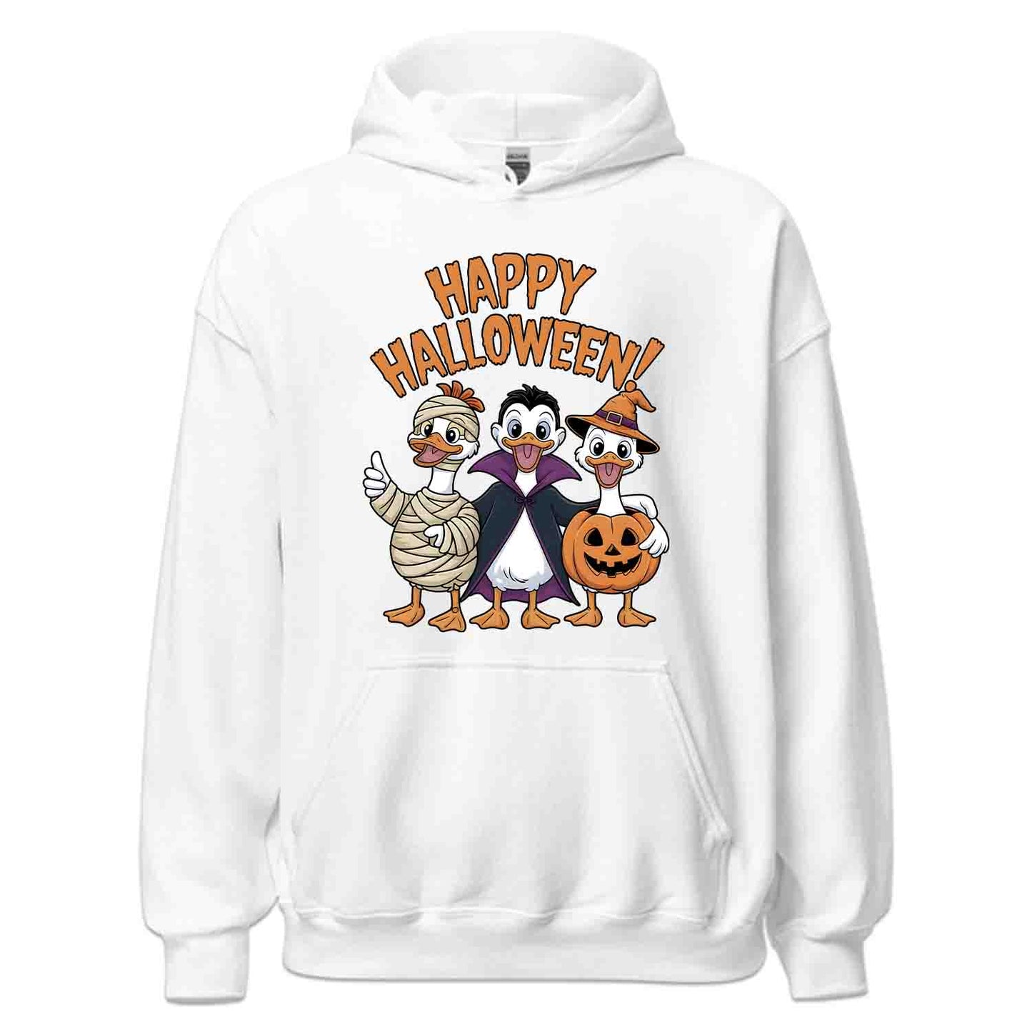 Happy Halloween Duck T-Shirt, Spooky Costume Sweatshirt, Pumpkin Vampire Hoodie | PRODUCT CODE: HOTJDSKCY