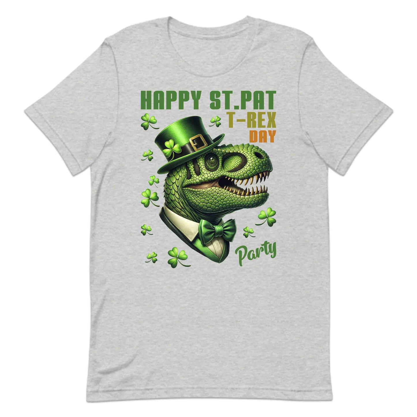 Happy St. Patrick's Day T-Rex Party Leprechaun Hat Dinosaur | PRODUCT CODE: HPSTYCPDNOSIU
