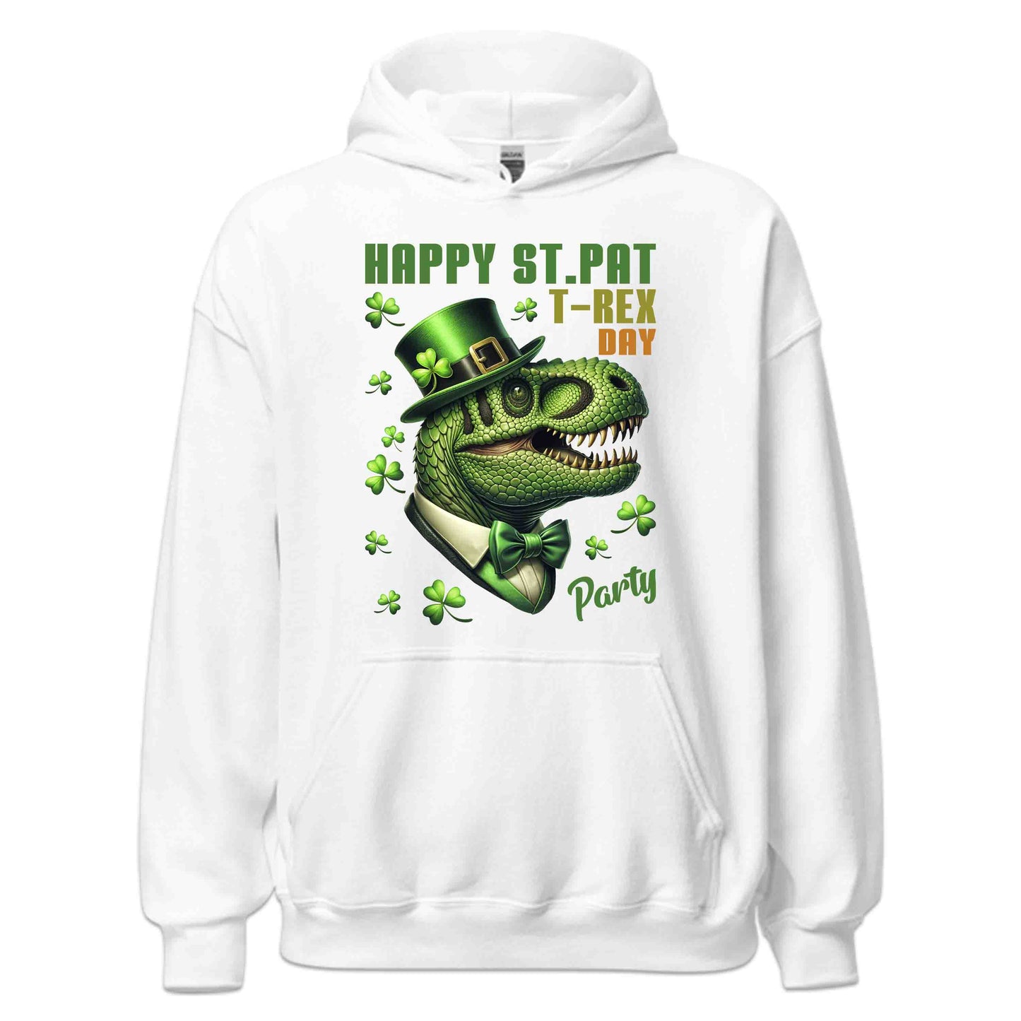 Happy St. Patrick's Day T-Rex Party Leprechaun Hat Dinosaur | PRODUCT CODE: HPSTYCPDNOSIU