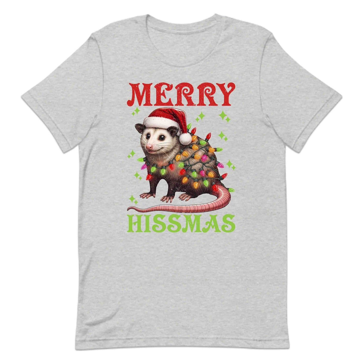Merry Hissmas Opossum Christmas Possum Xmas Animal | PRODUCT CODE: HSMAOPNMLVER