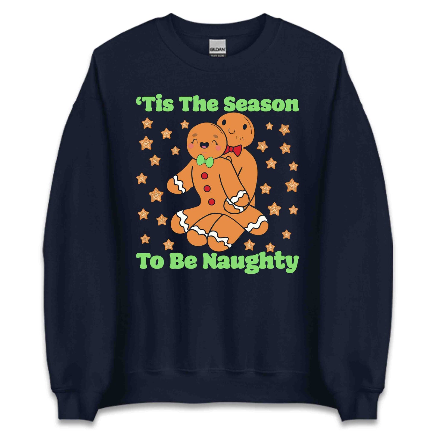 Tis The Season To Be Naughty Humping Gingerbread Couple Christmas Adult Xmas Gag | PRODUCT CODE: HUMNGCPLGNRB