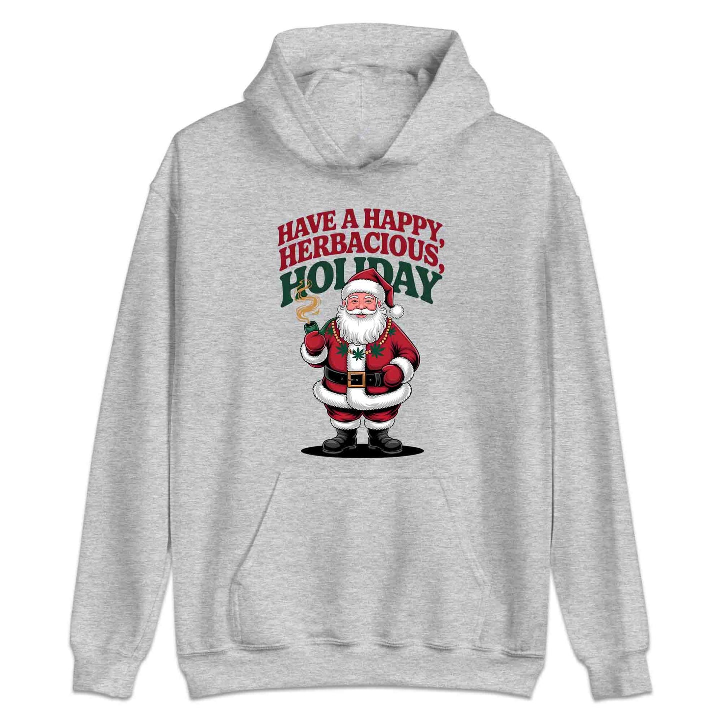 Have a Happy Herbaceous Holiday T-Shirt, Stoner Christmas Sweatshirt, Cannabis Xmas Hoodie | PRODUCT CODE: HVBSADJIDX