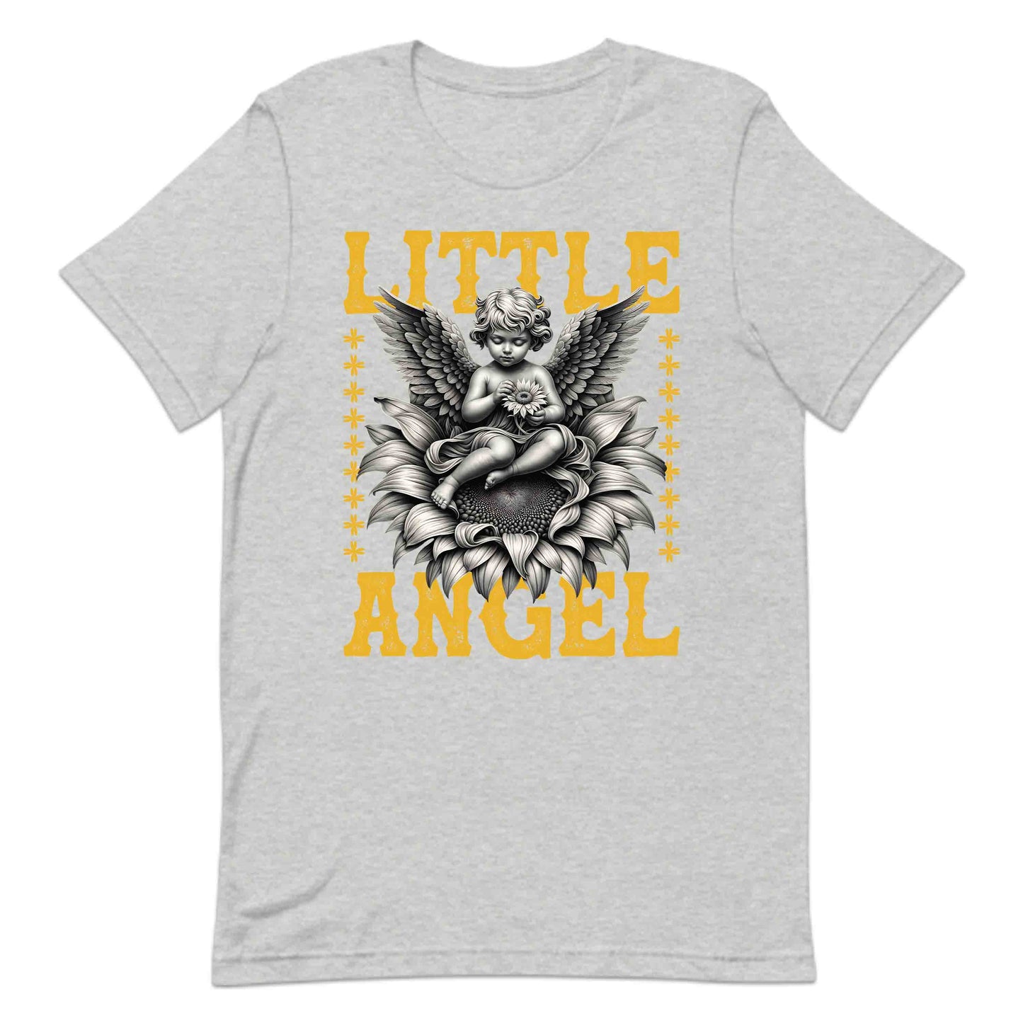 Heavenly Little Angel Whimsical Floral Sunflower Inspired | PRODUCT CODE: HVNLYEANGWMS