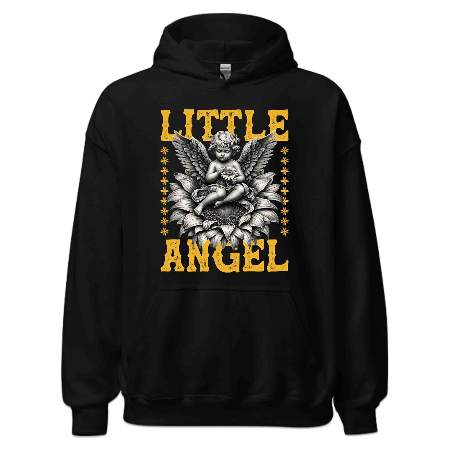 Heavenly Little Angel Whimsical Floral Sunflower Inspired | PRODUCT CODE: HVNLYEANGWMS