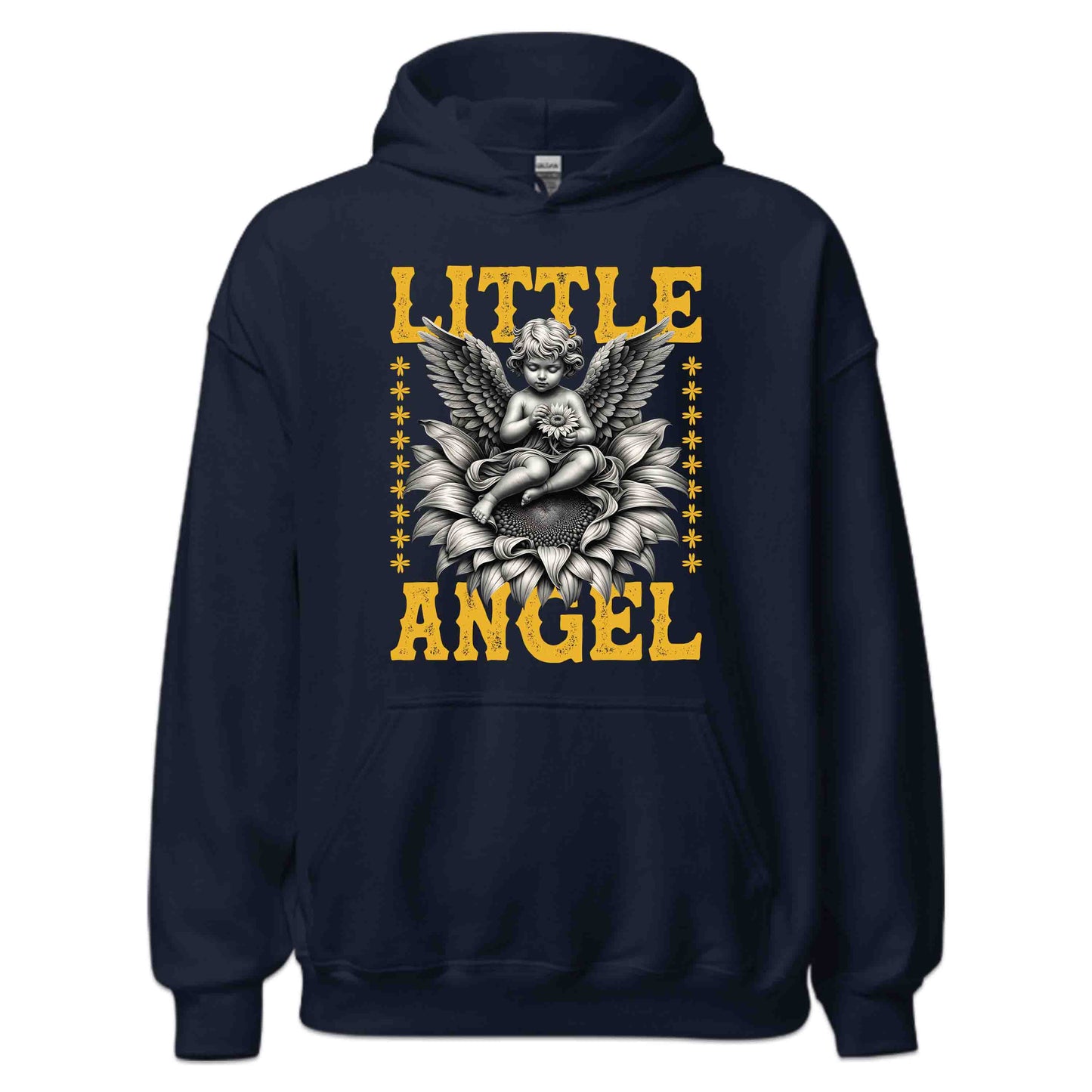 Heavenly Little Angel Whimsical Floral Sunflower Inspired | PRODUCT CODE: HVNLYEANGWMS