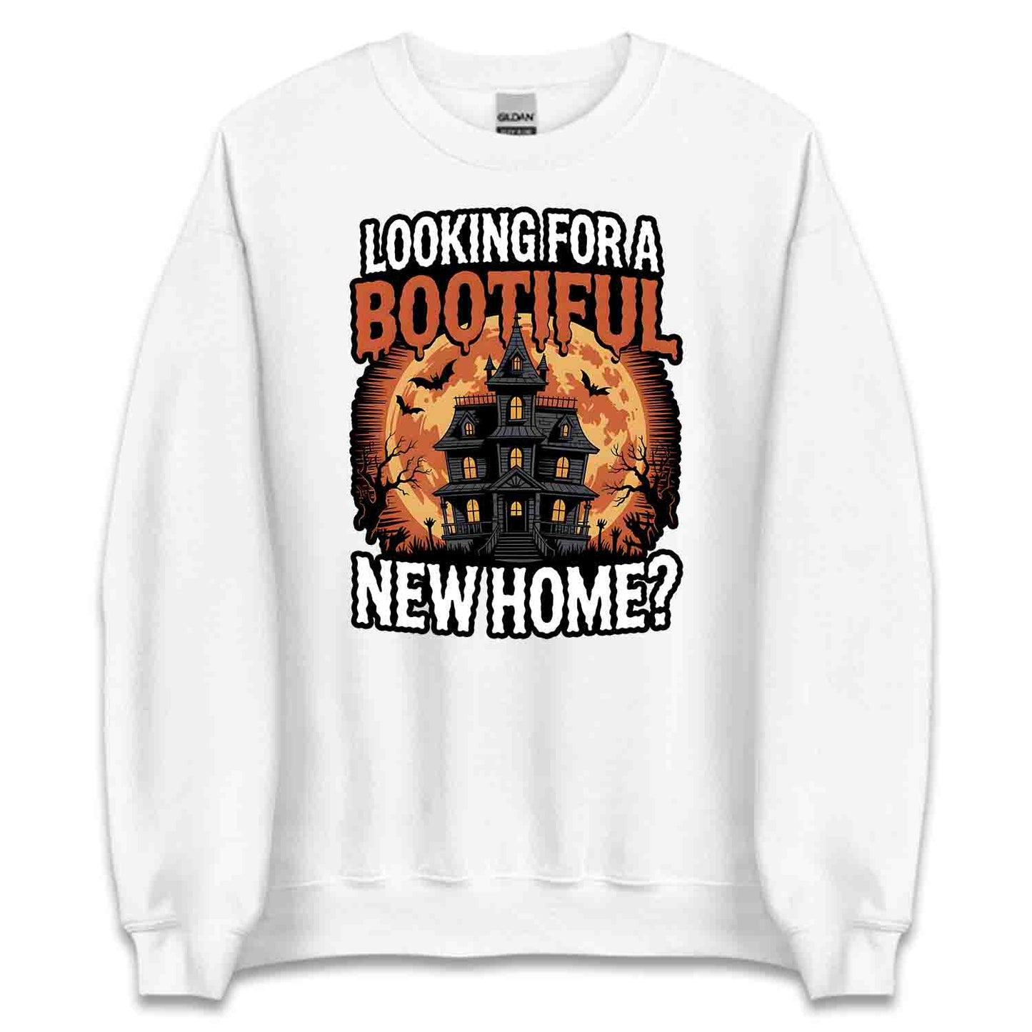 Haunted House T-Shirt, Bootiful Home Sweatshirt, Spooky Real Estate Hoodie | PRODUCT CODE: HWENBSDAW