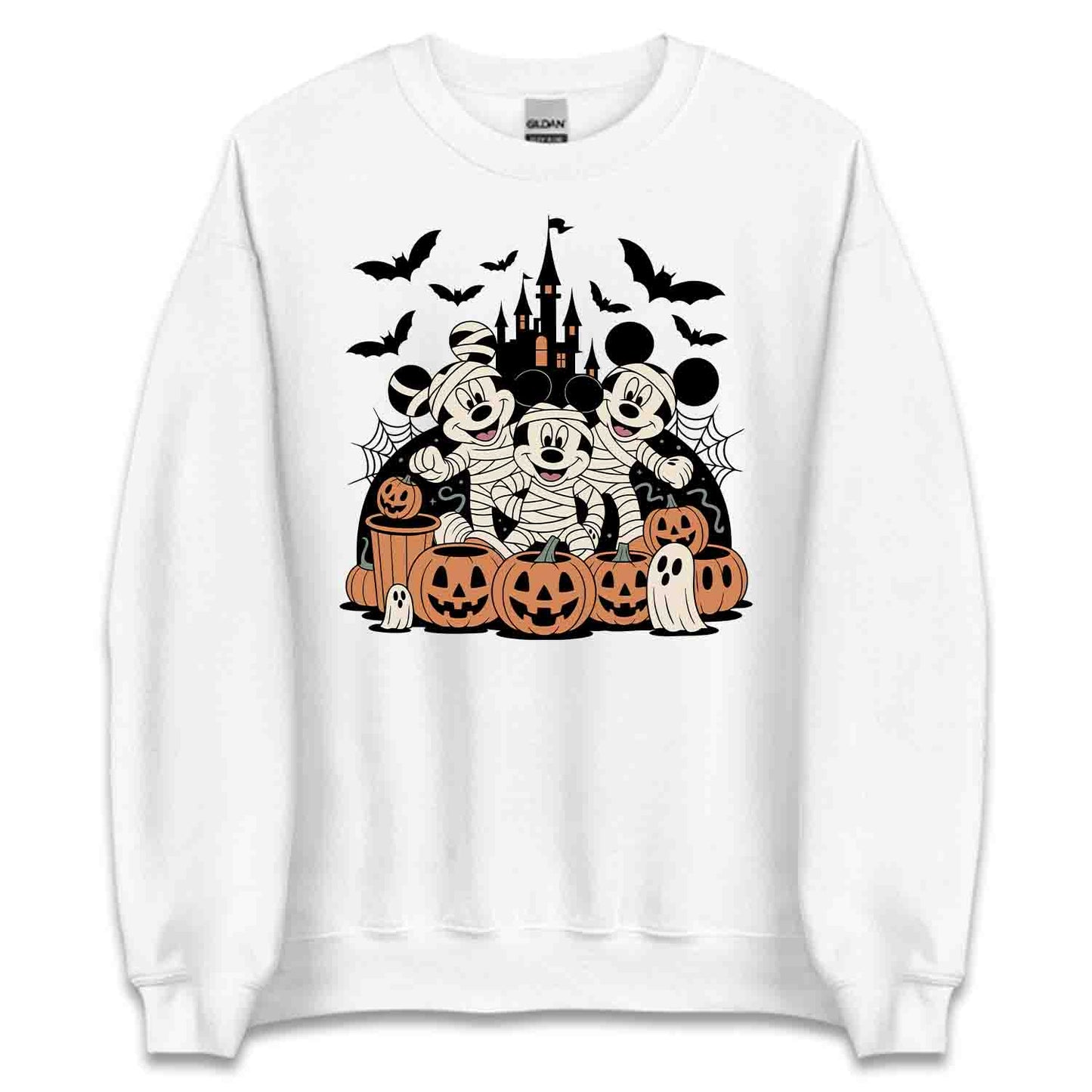 Haunted Castle Mummy Squad T-Shirt, Mickey & Minnie Sweatshirt, Disney Spooky Hoodie | PRODUCT CODE: HWERTAVNMQ