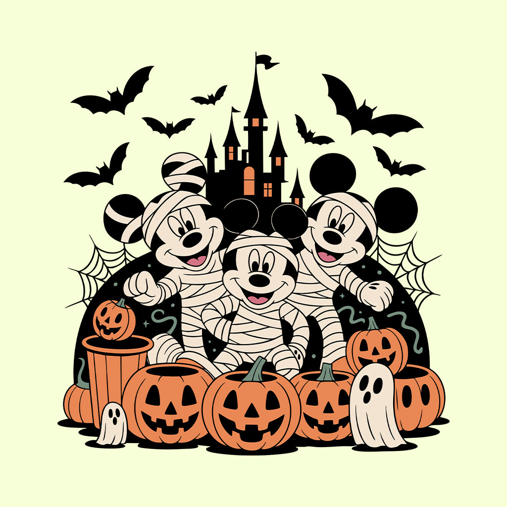 Haunted Castle Mummy Squad T-Shirt, Mickey & Minnie Sweatshirt, Disney Spooky Hoodie | PRODUCT CODE: HWERTAVNMQ