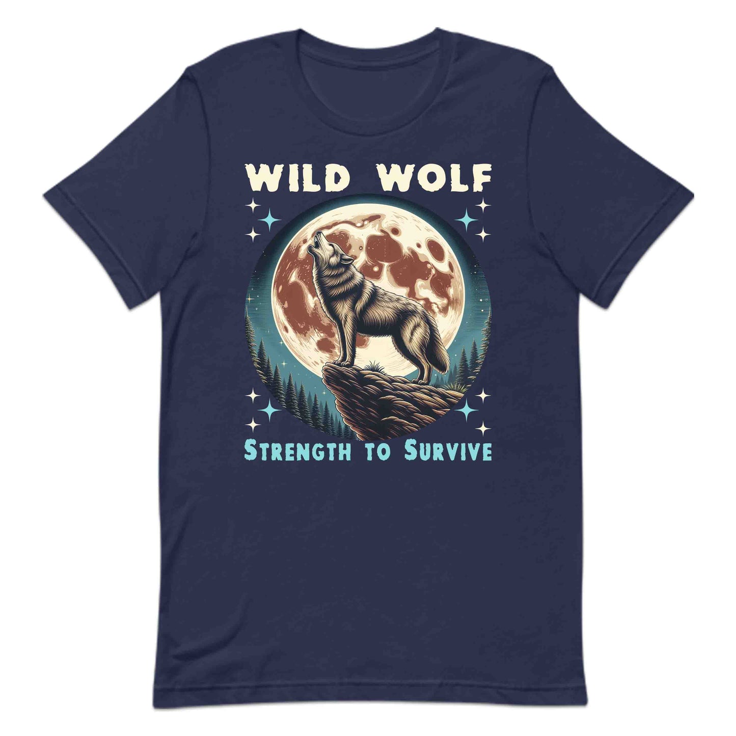 Howling Wolf Full Moon Wilderness Survival Strength | PRODUCT CODE: HWNLGWDFLKM