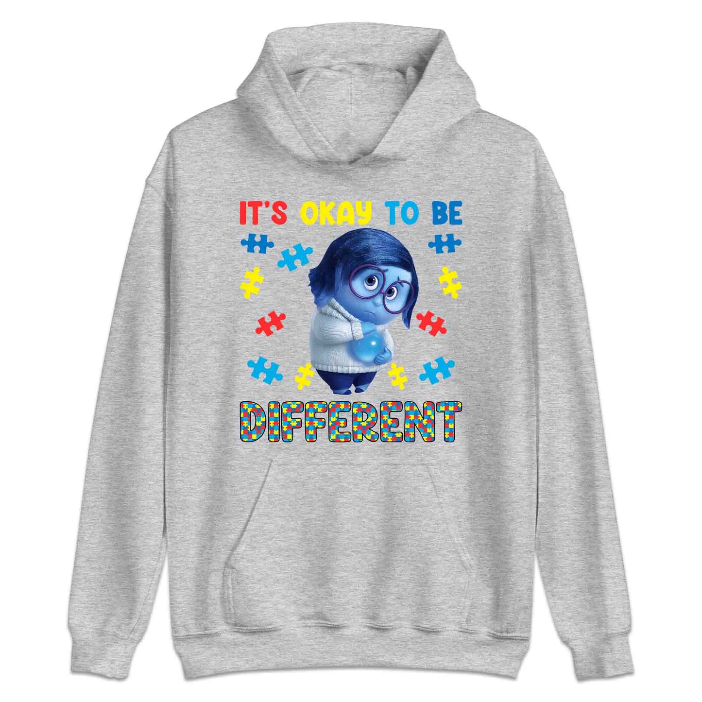 Inside Out Sadness Autism T-Shirt | Inclusive Pixar Support Jumper | Puzzle Piece Hoodie | PRODUCT CODE: INSDGDQWJK