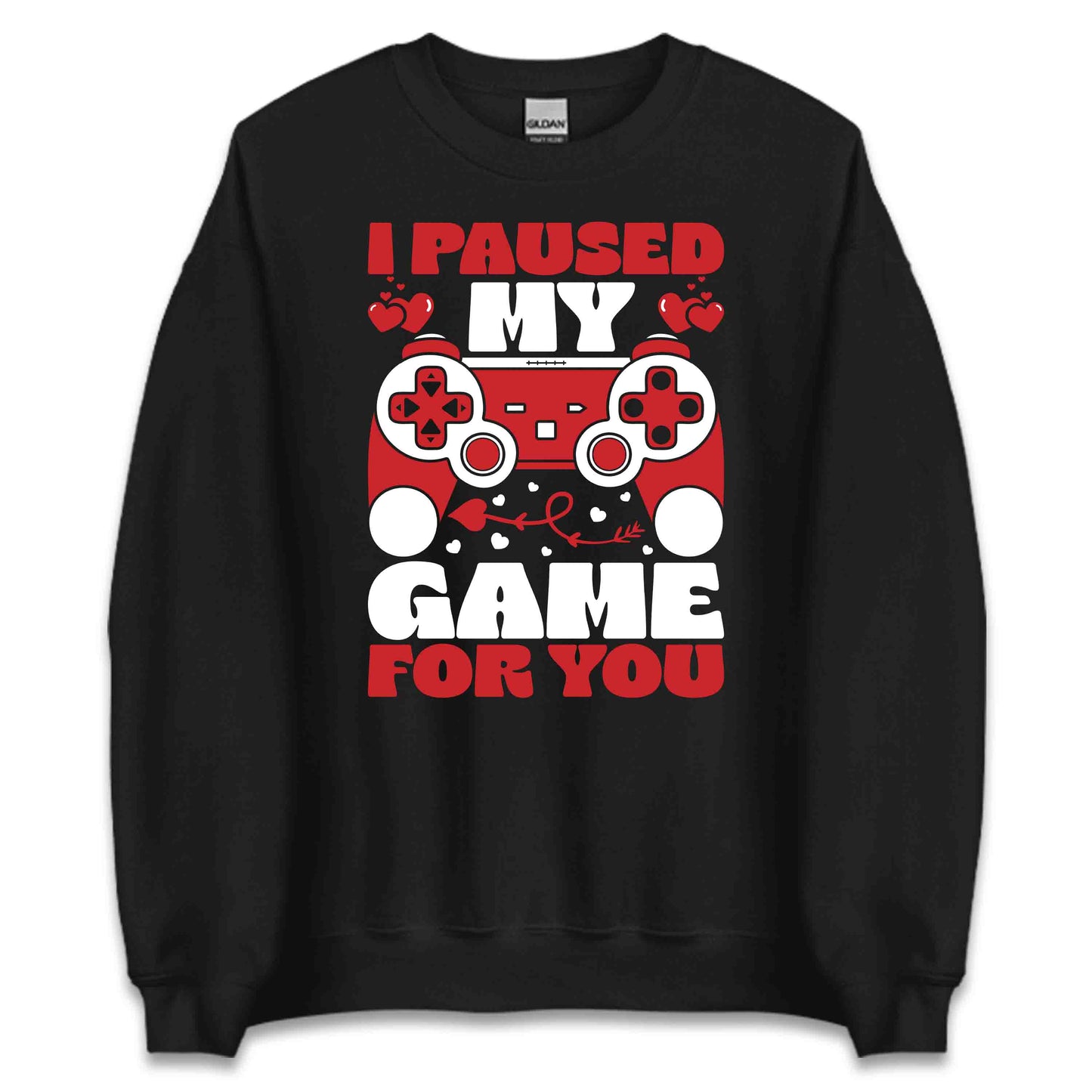 I Paused My Game For You Geeky Valentine’s Day | PRODUCT CODE: IPLSHWGMEFRU