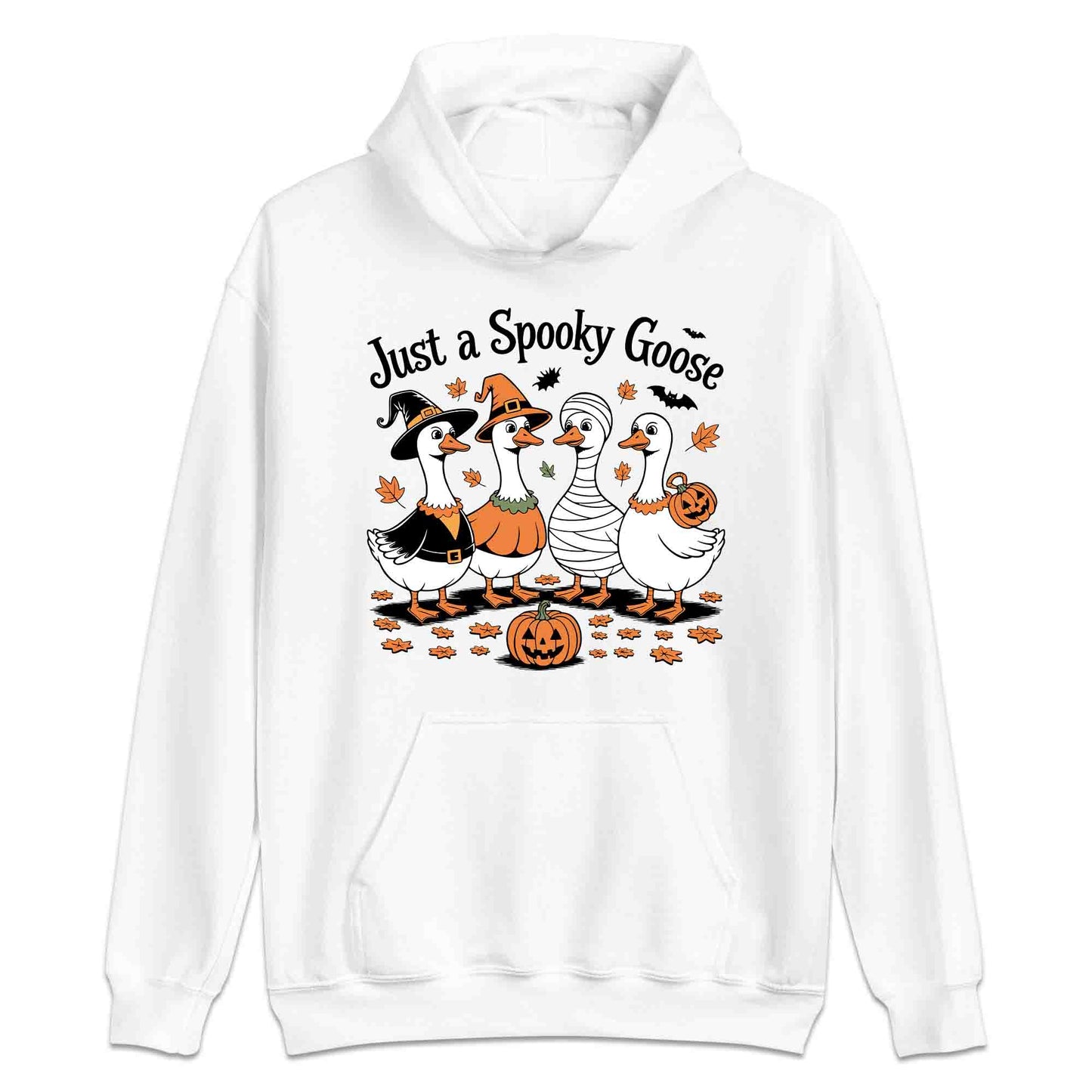 Spooky Goose T-Shirt, Adorable Geese Sweatshirt, Fall Festivities Hoodie | PRODUCT CODE: JADTCXIORB
