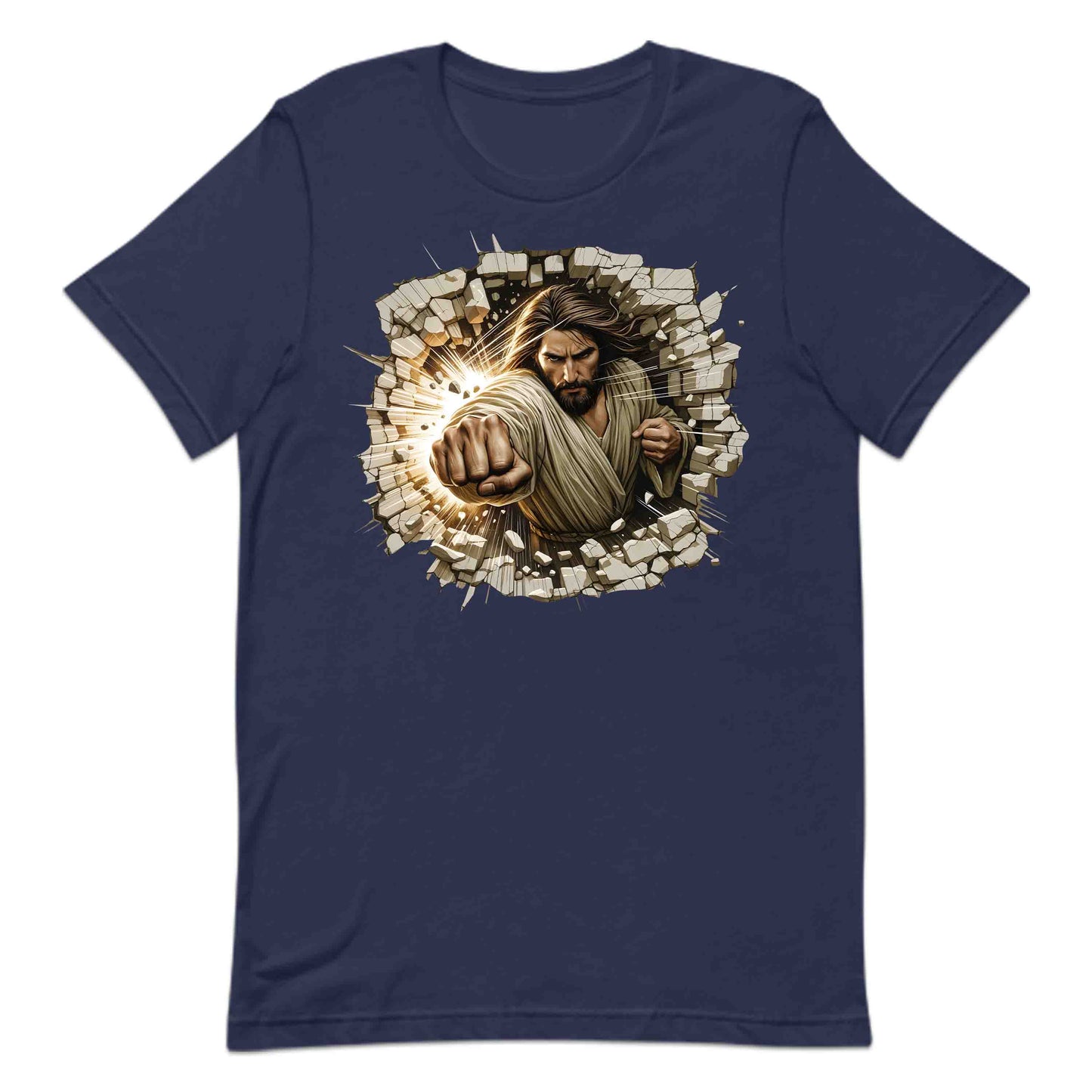 Jesus Breaking Through Wall 3D Realistic Jesus Punch | PRODUCT CODE: JBRKNGTHRWLD