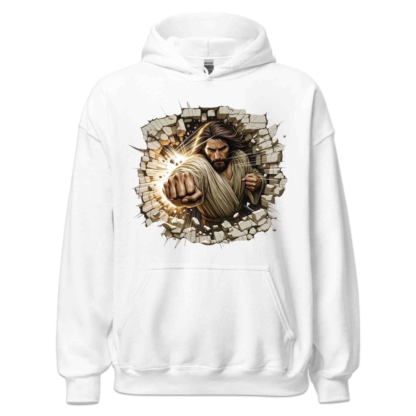 Jesus Breaking Through Wall 3D Realistic Jesus Punch | PRODUCT CODE: JBRKNGTHRWLD