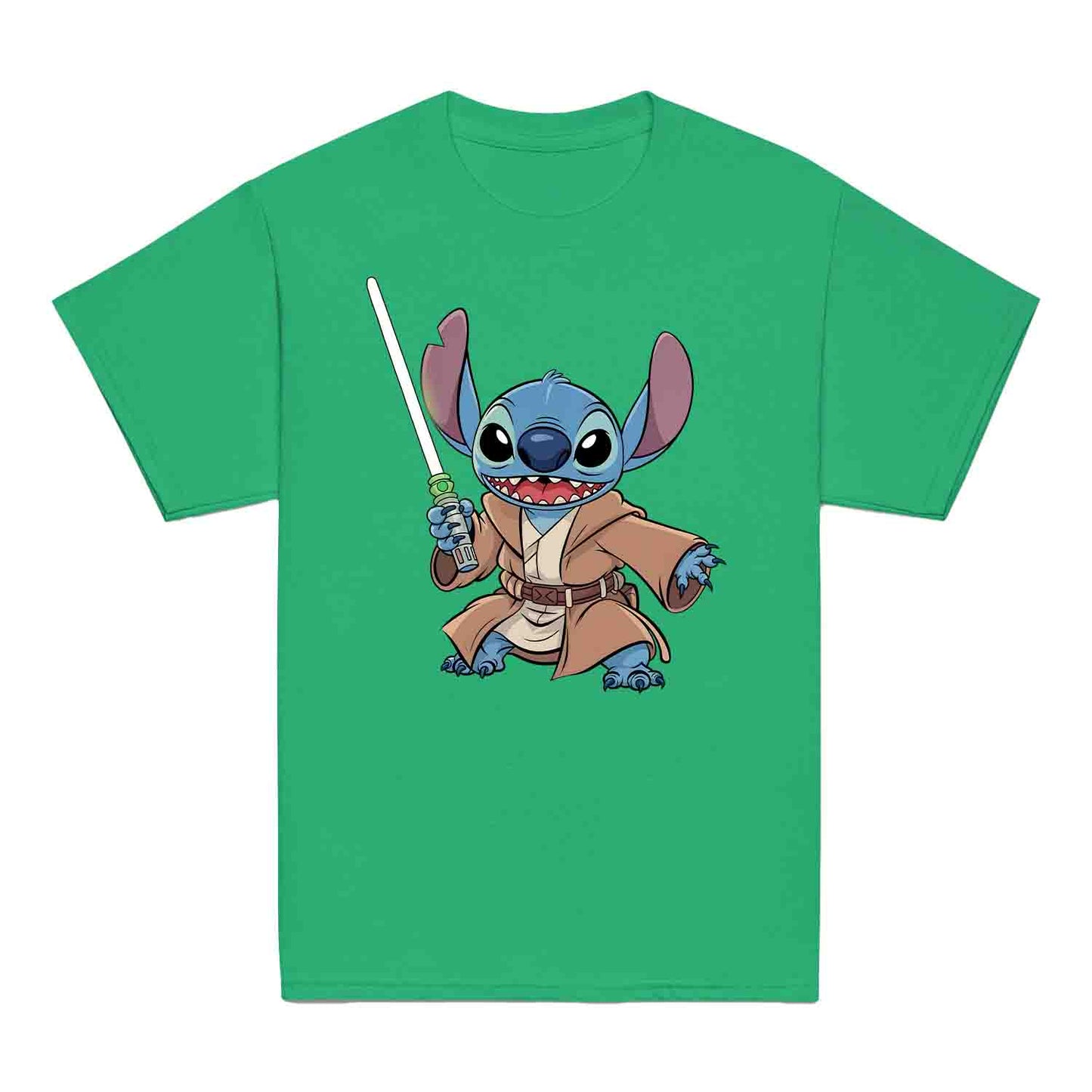 Jedi Stitch Kids T-Shirt | Star Wars x Lilo & Stitch Kids Jumper | Sci-Fi Disney Galactic Mashup Hoodie | PRODUCT CODE: JDUEOASTCHWA