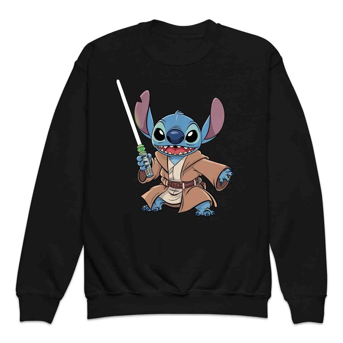 Jedi Stitch Kids T-Shirt | Star Wars x Lilo & Stitch Kids Jumper | Sci-Fi Disney Galactic Mashup Hoodie | PRODUCT CODE: JDUEOASTCHWA