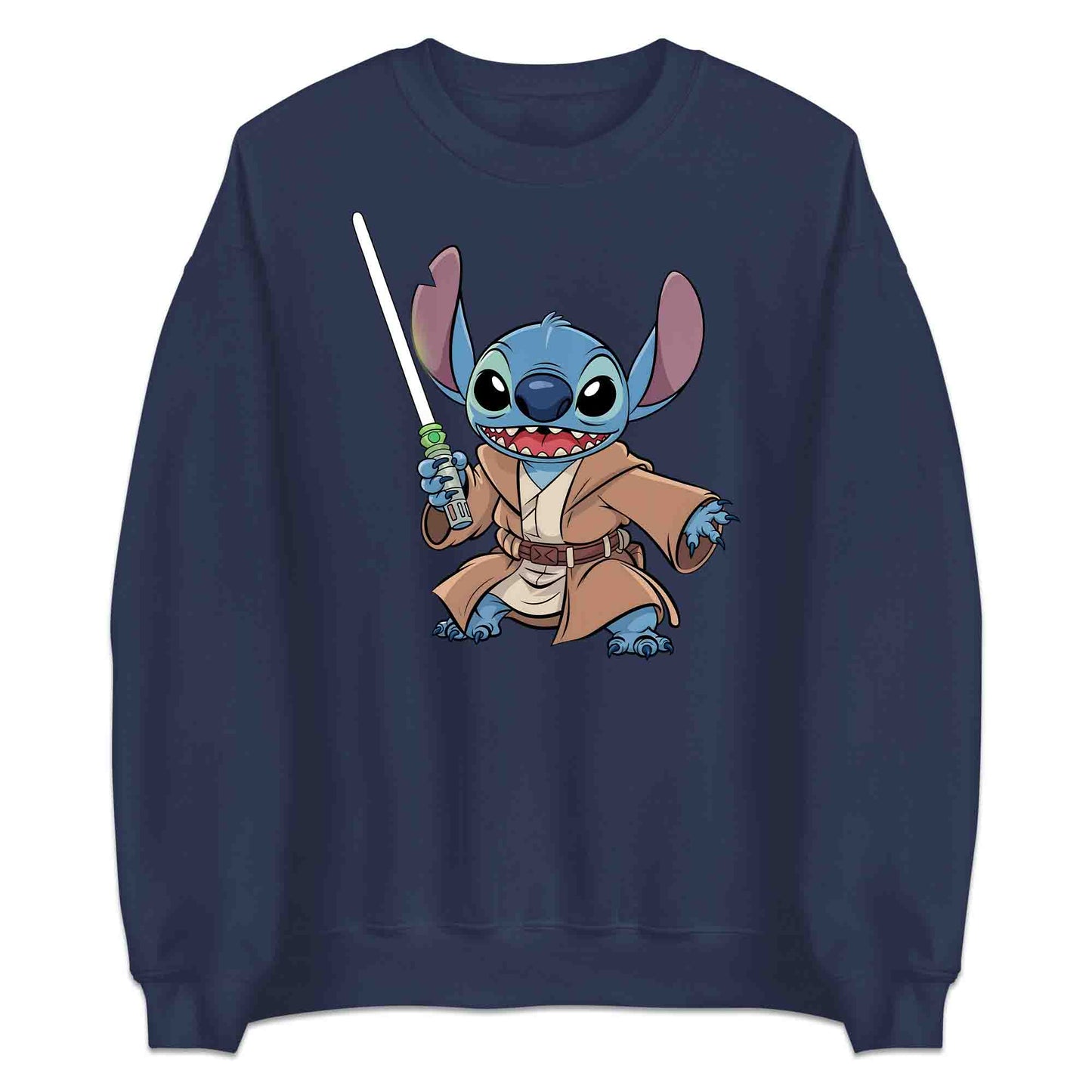 Jedi Stitch T-Shirt | Star Wars x Lilo & Stitch Jumper | Sci-Fi Disney Galactic Mashup Hoodie | PRODUCT CODE: JDUEOASTCHWA