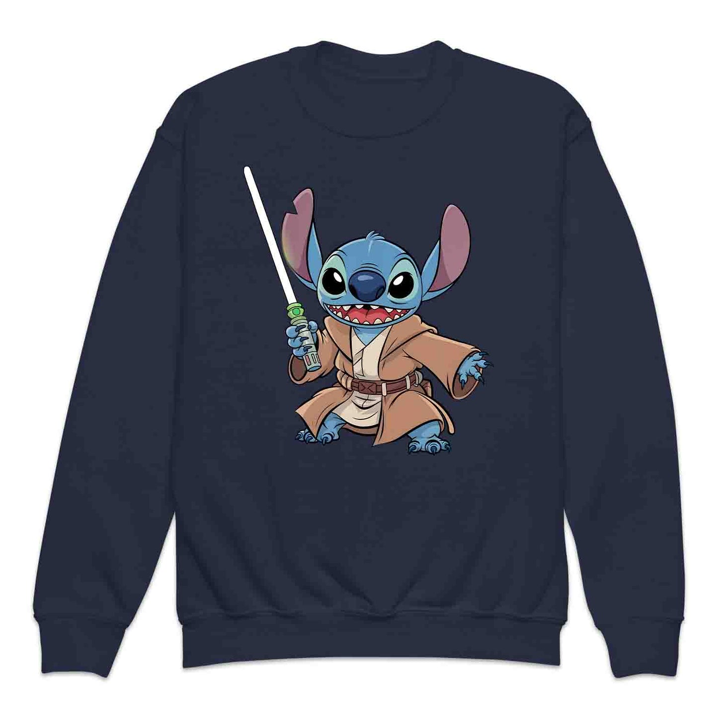 Jedi Stitch Kids T-Shirt | Star Wars x Lilo & Stitch Kids Jumper | Sci-Fi Disney Galactic Mashup Hoodie | PRODUCT CODE: JDUEOASTCHWA