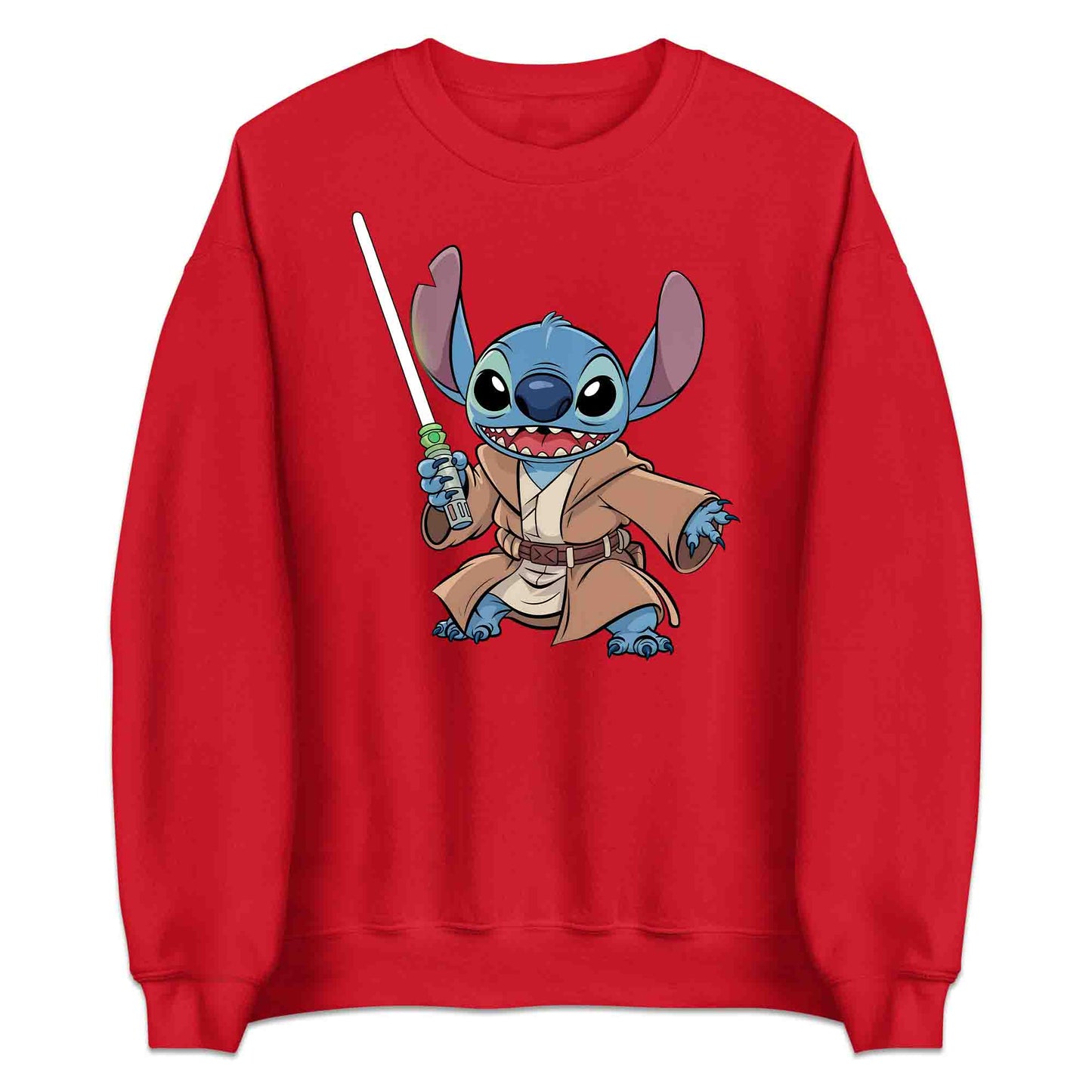 Jedi Stitch T-Shirt | Star Wars x Lilo & Stitch Jumper | Sci-Fi Disney Galactic Mashup Hoodie | PRODUCT CODE: JDUEOASTCHWA