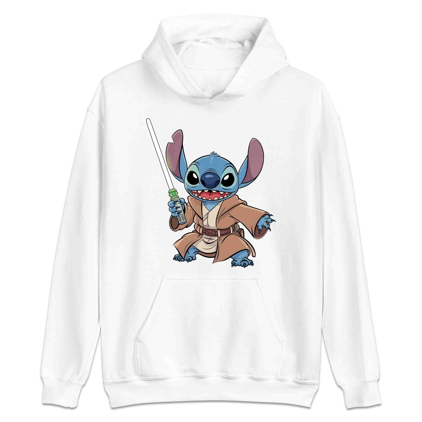 Jedi Stitch T-Shirt | Star Wars x Lilo & Stitch Jumper | Sci-Fi Disney Galactic Mashup Hoodie | PRODUCT CODE: JDUEOASTCHWA