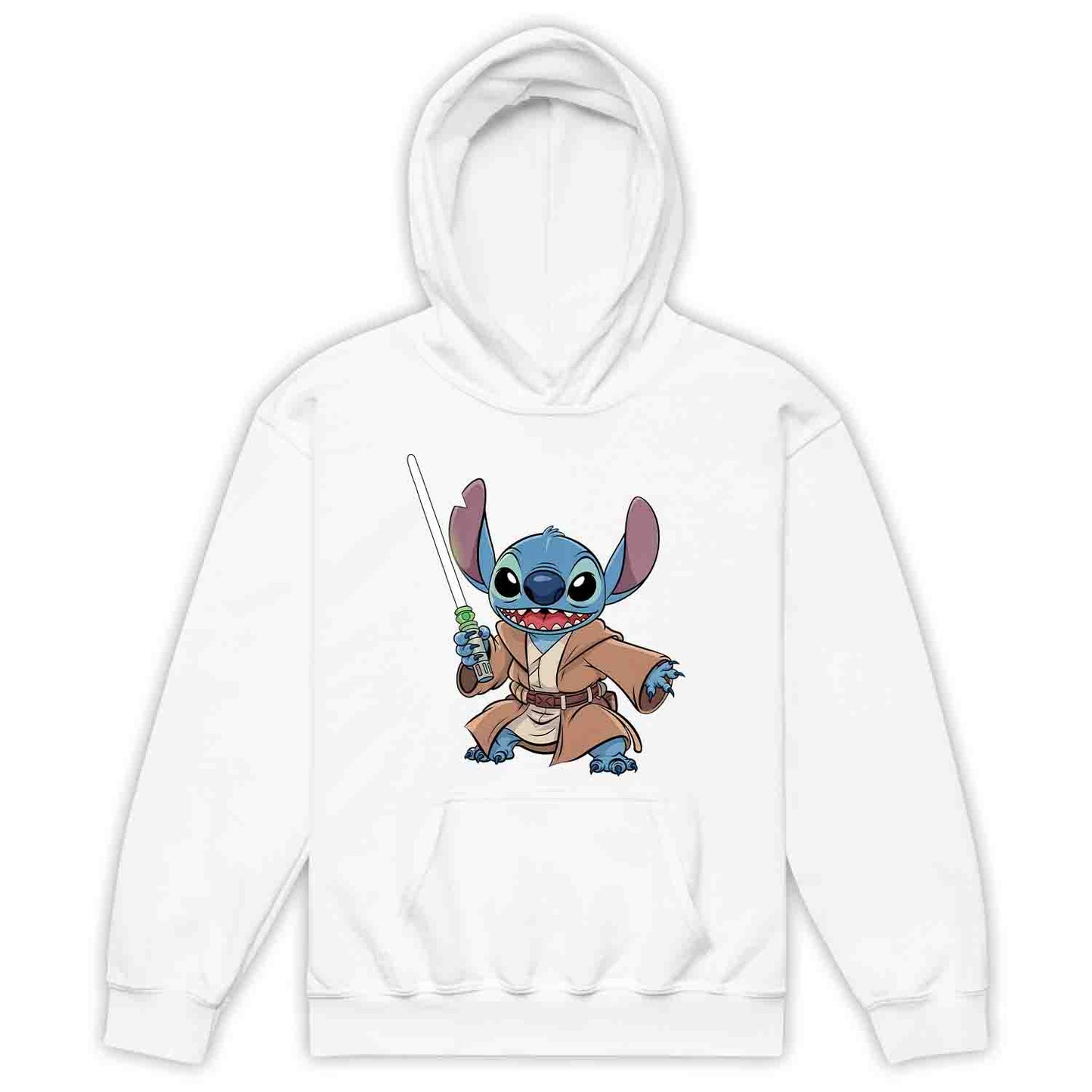 Jedi Stitch Kids T-Shirt | Star Wars x Lilo & Stitch Kids Jumper | Sci-Fi Disney Galactic Mashup Hoodie | PRODUCT CODE: JDUEOASTCHWA