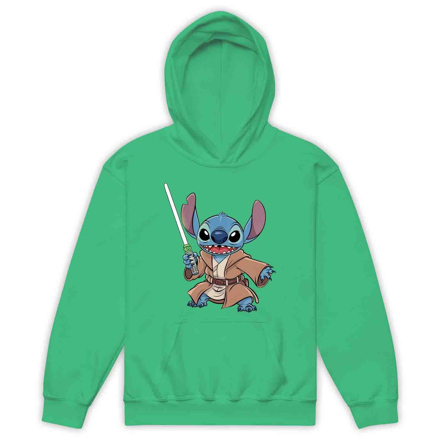 Jedi Stitch Kids T-Shirt | Star Wars x Lilo & Stitch Kids Jumper | Sci-Fi Disney Galactic Mashup Hoodie | PRODUCT CODE: JDUEOASTCHWA