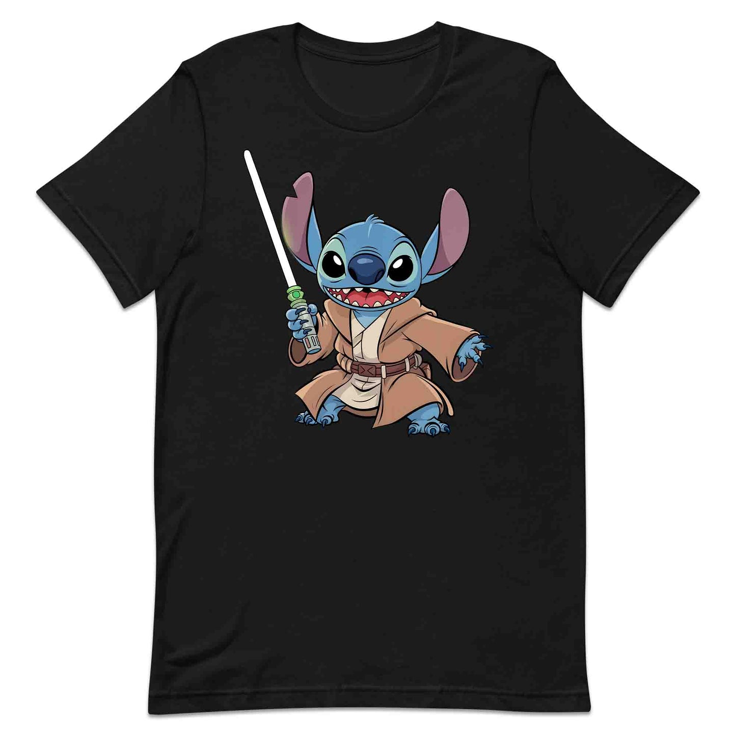 Jedi Stitch T-Shirt | Star Wars x Lilo & Stitch Jumper | Sci-Fi Disney Galactic Mashup Hoodie | PRODUCT CODE: JDUEOASTCHWA