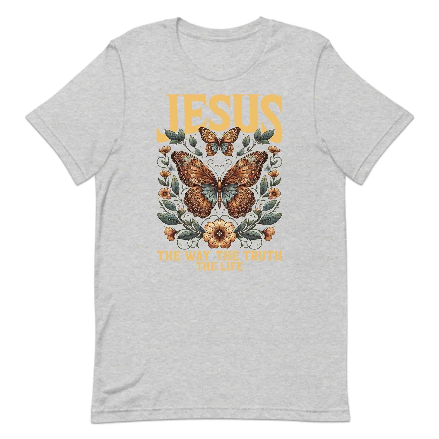 Jesus Butterfly The Way The Truth The Life Christian Floral and Spiritual | PRODUCT CODE: JETHEYRULF