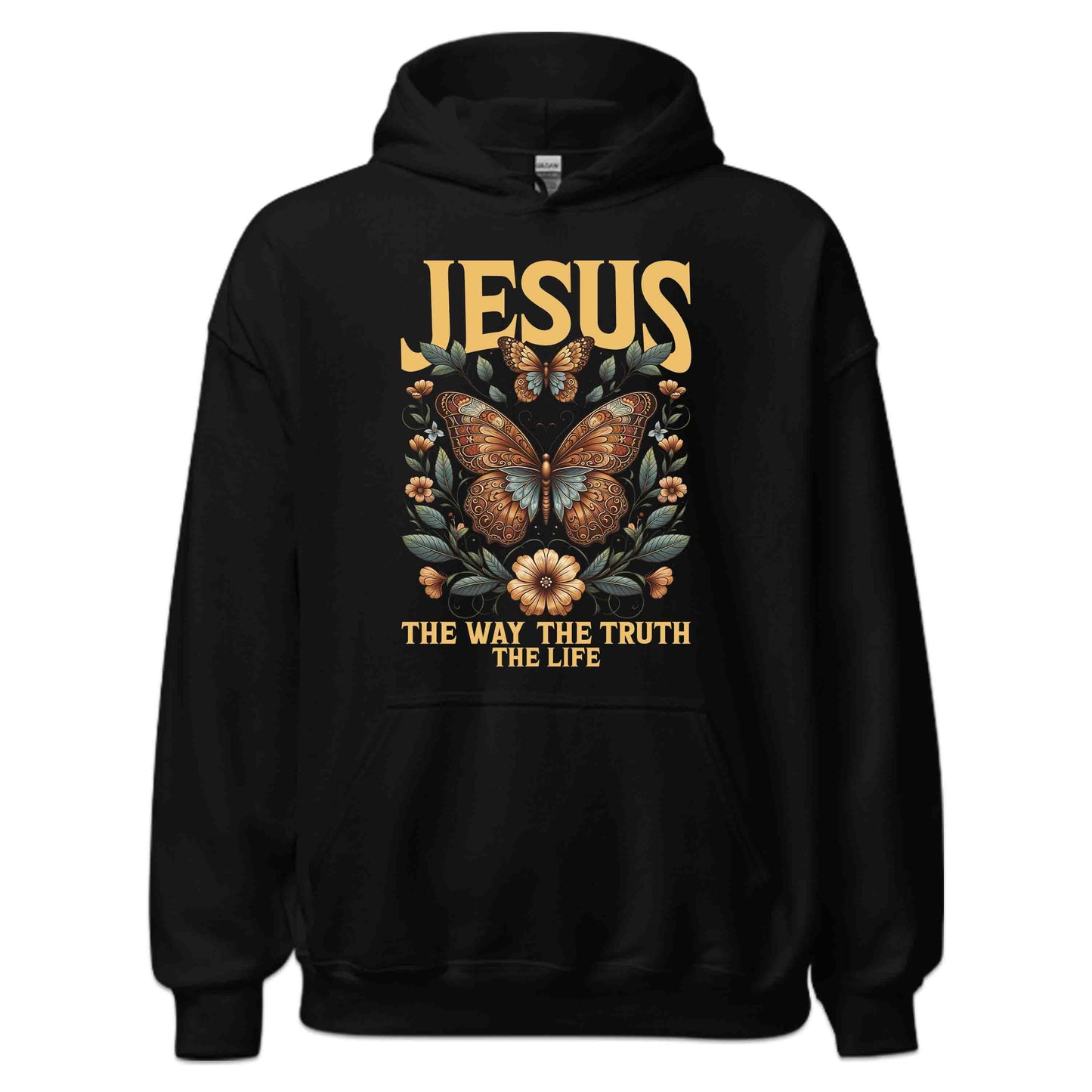 Jesus Butterfly The Way The Truth The Life Christian Floral and Spiritual | PRODUCT CODE: JETHEYRULF