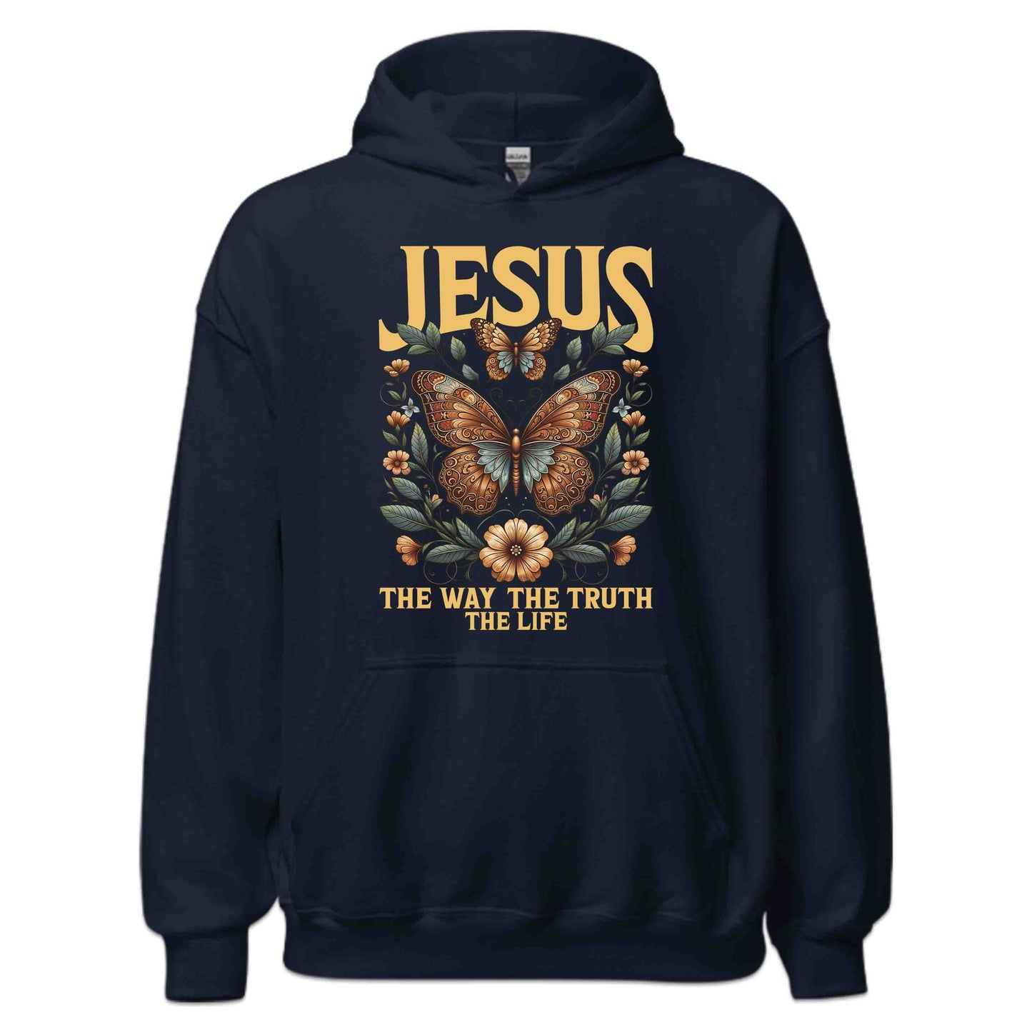 Jesus Butterfly The Way The Truth The Life Christian Floral and Spiritual | PRODUCT CODE: JETHEYRULF