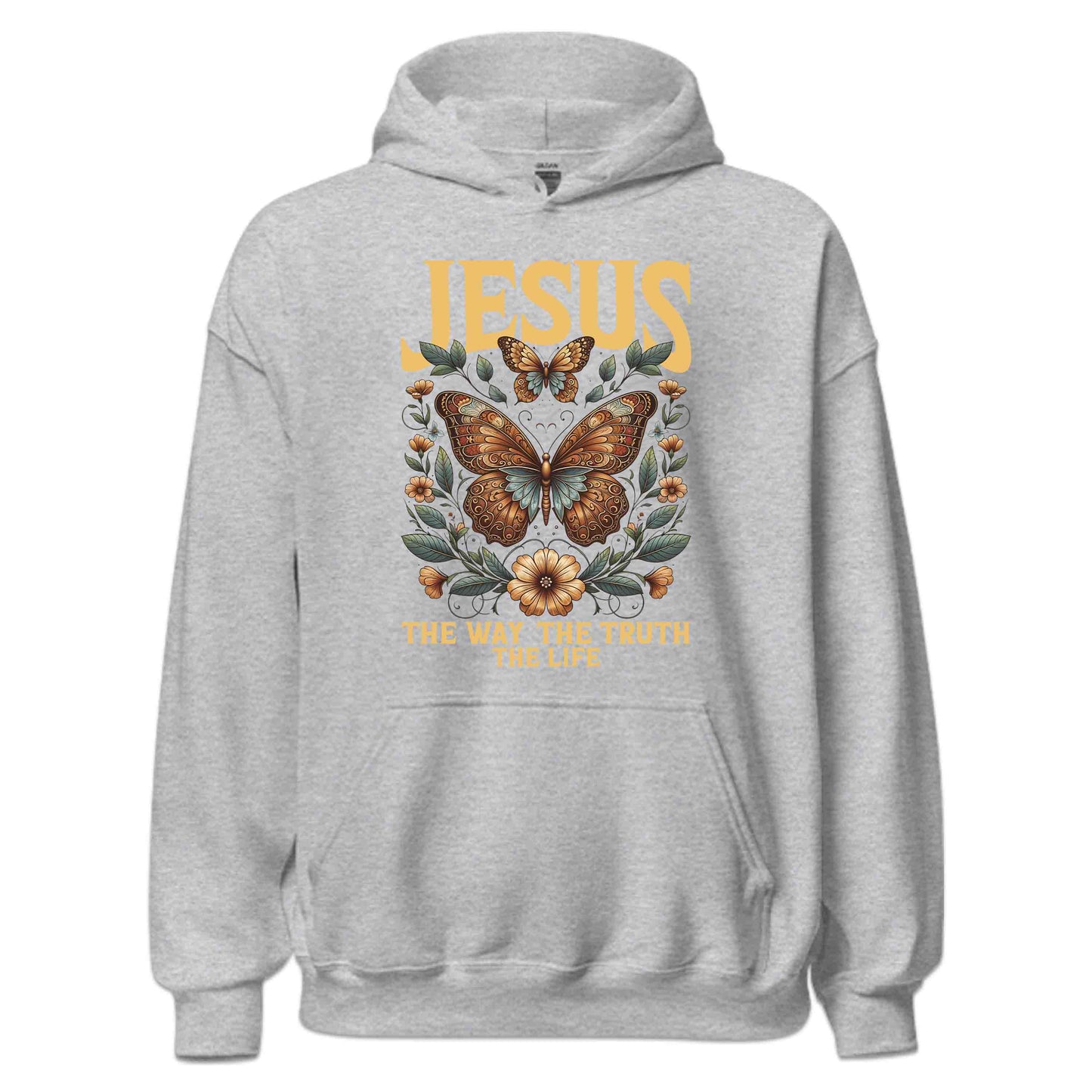 Jesus Butterfly The Way The Truth The Life Christian Floral and Spiritual | PRODUCT CODE: JETHEYRULF