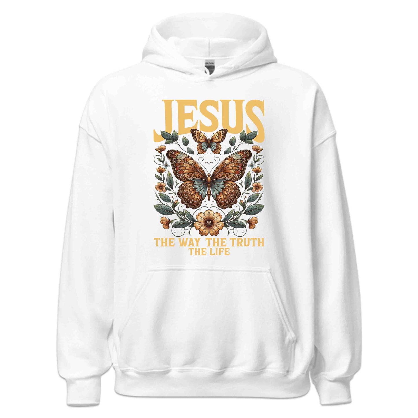 Jesus Butterfly The Way The Truth The Life Christian Floral and Spiritual | PRODUCT CODE: JETHEYRULF