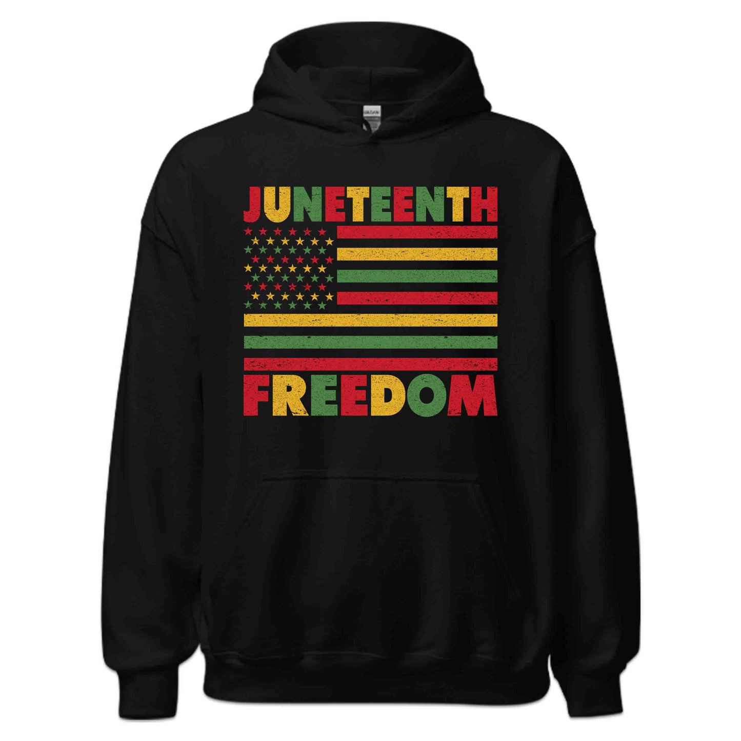 Juneteenth Freedom Afrocentric Flag Retro-Style Black History Month | PRODUCT CODE: JNTHFRDMOAFR