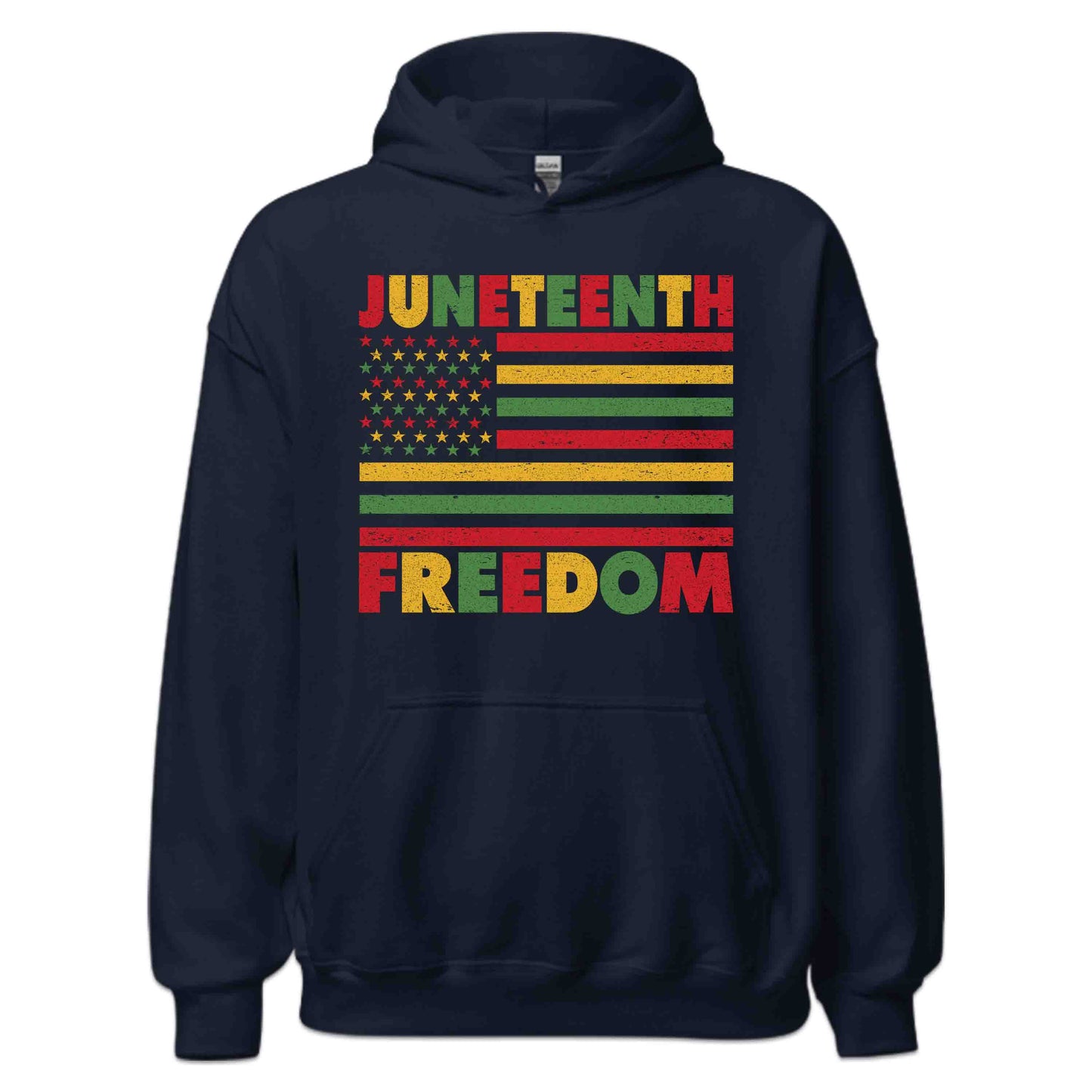 Juneteenth Freedom Afrocentric Flag Retro-Style Black History Month | PRODUCT CODE: JNTHFRDMOAFR
