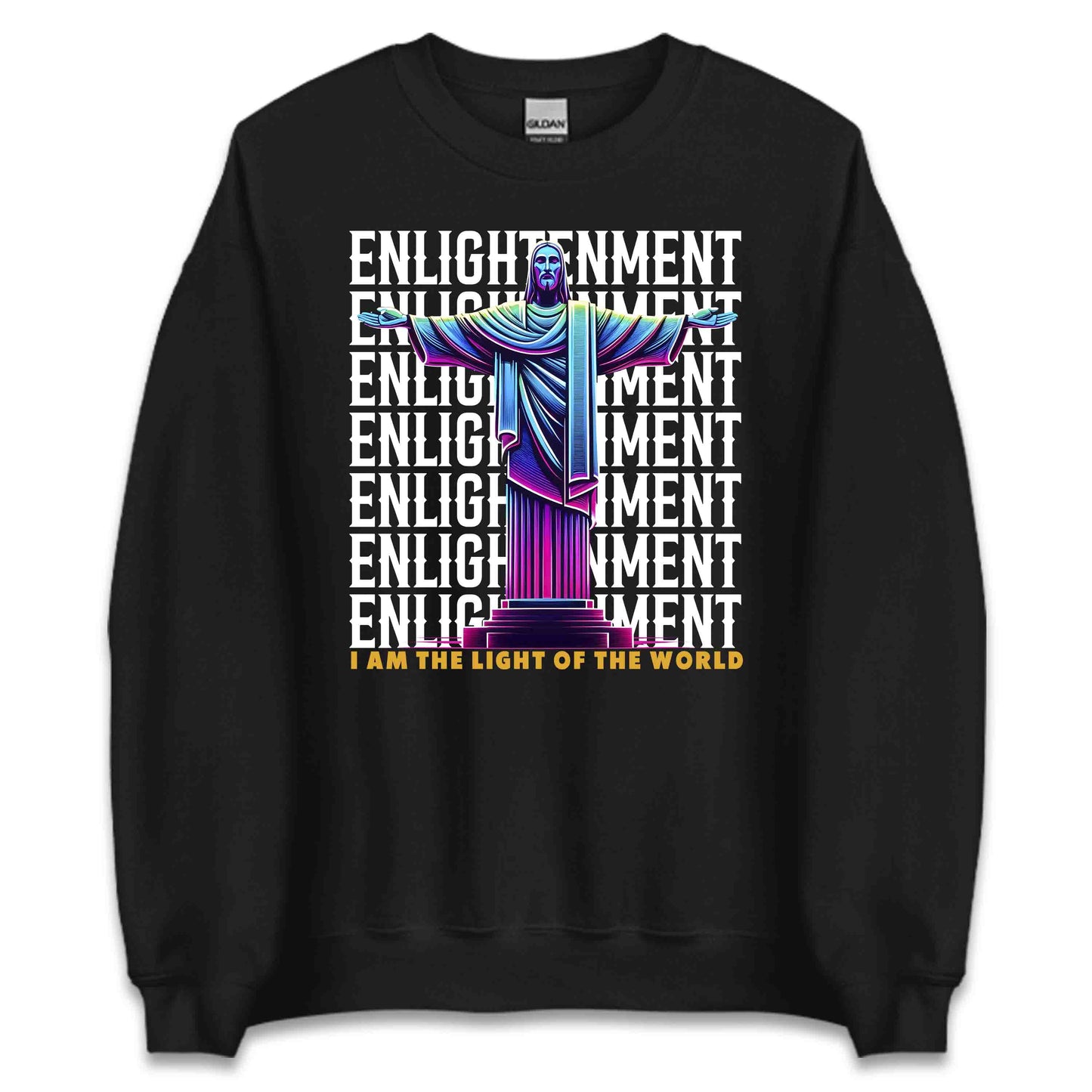 Jesus Enlightenment I Am the Light of the World | PRODUCT CODE: JSUENGLMNWRD