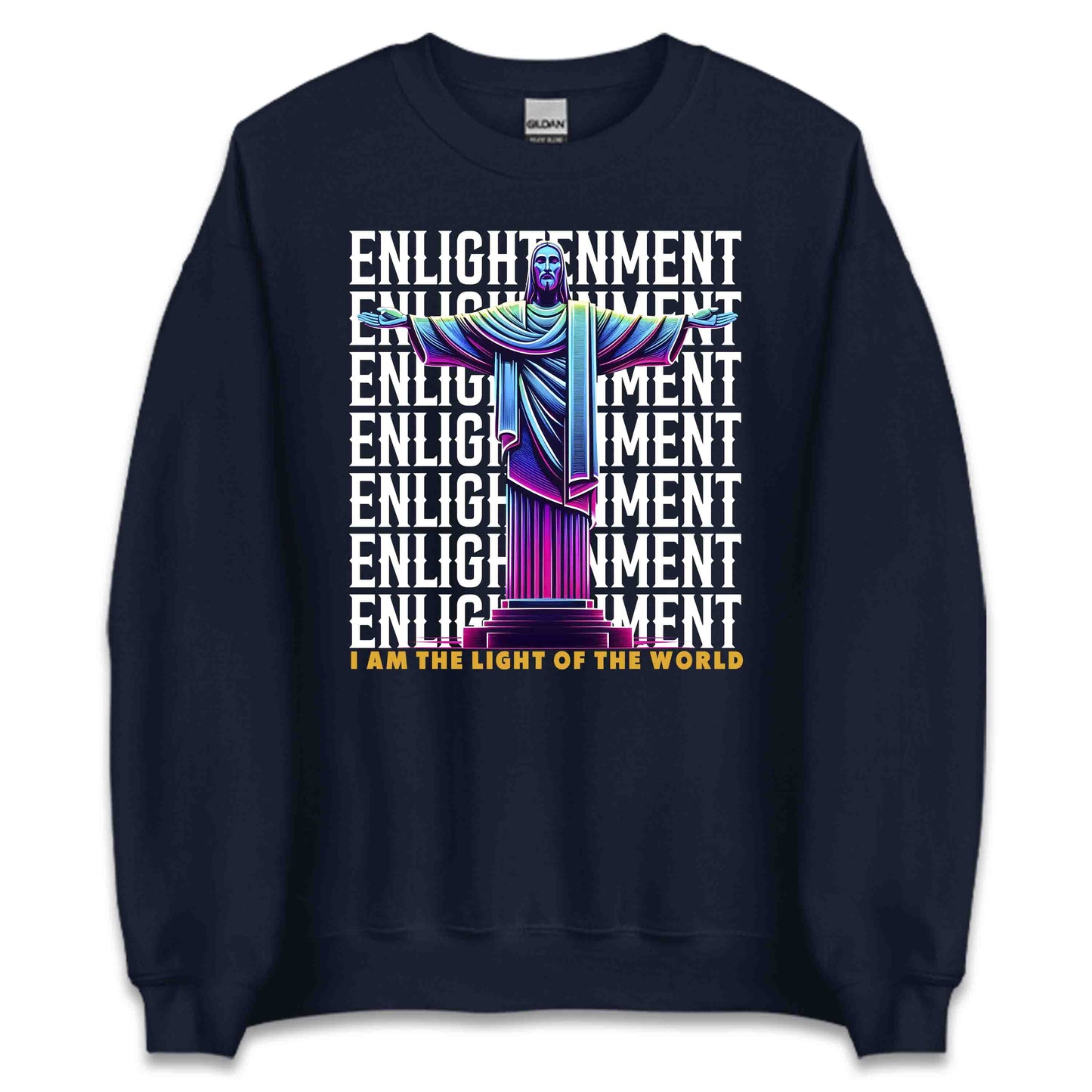 Jesus Enlightenment I Am the Light of the World | PRODUCT CODE: JSUENGLMNWRD
