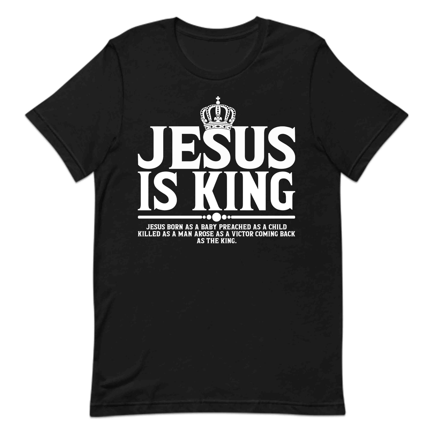 Jesus Is King Christian Crown of Victory Inspirational Faith | PRODUCT CODE: JUSJBGNCRWO