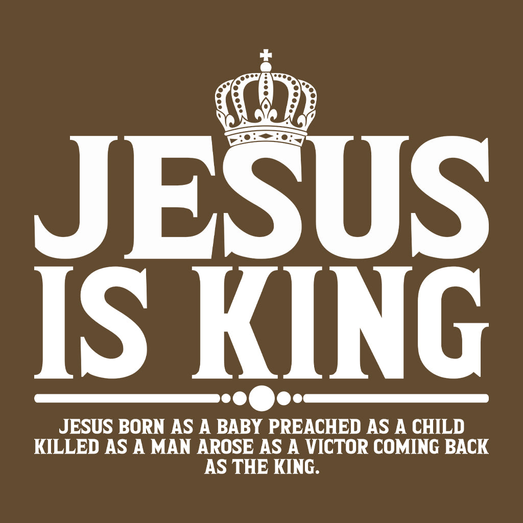 Jesus Is King Christian Crown of Victory Inspirational Faith | PRODUCT CODE: JUSJBGNCRWO