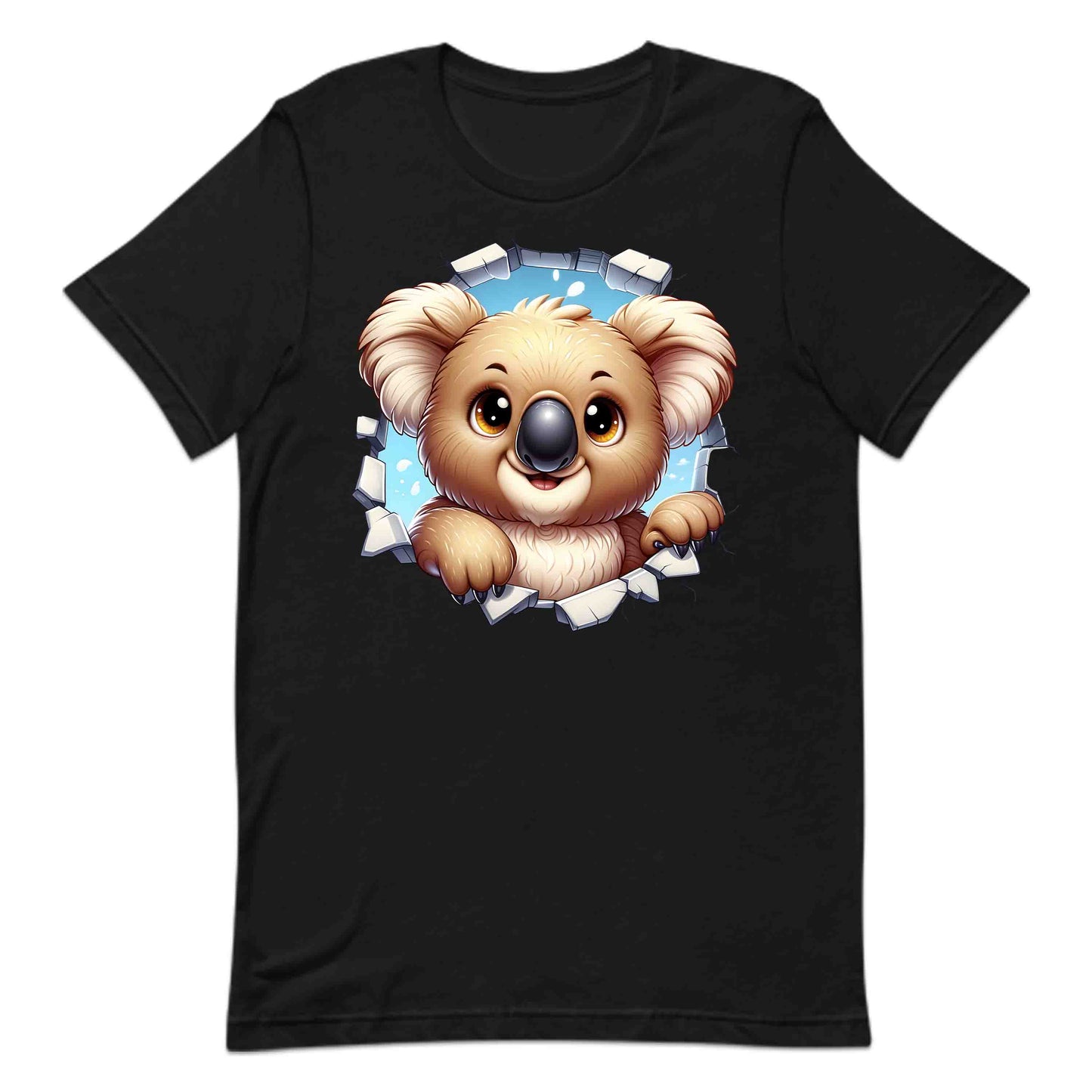 Koala Breaking Through Wall Realistic 3D Koala | PRODUCT CODE: KLOBRKNGWLADT