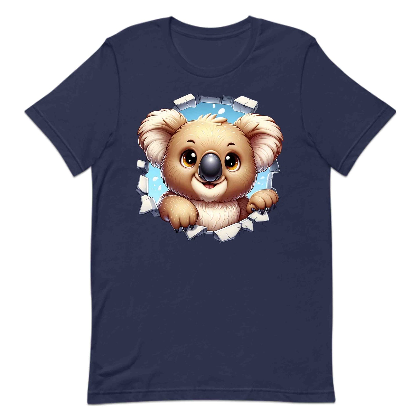 Koala Breaking Through Wall Realistic 3D Koala | PRODUCT CODE: KLOBRKNGWLADT
