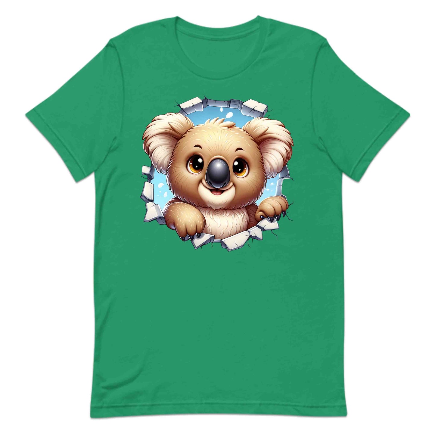 Koala Breaking Through Wall Realistic 3D Koala | PRODUCT CODE: KLOBRKNGWLADT